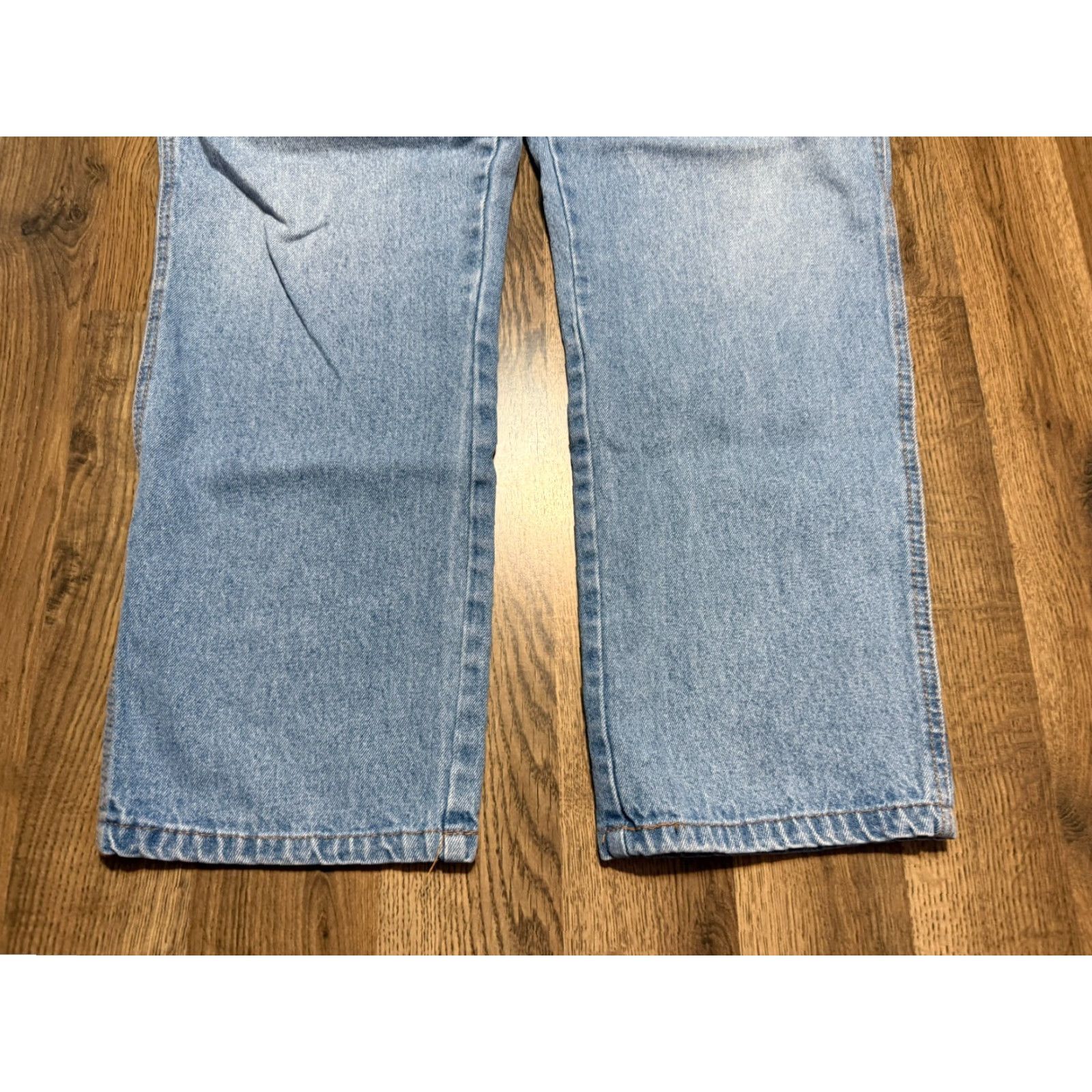 Commission Mission Jeans, Denim, Straight Leg, 5-Pocket, Men's Size 38/30, Blue, 30 Inseam, Regular Rise Size US 38 / EU 54 - 3 Thumbnail