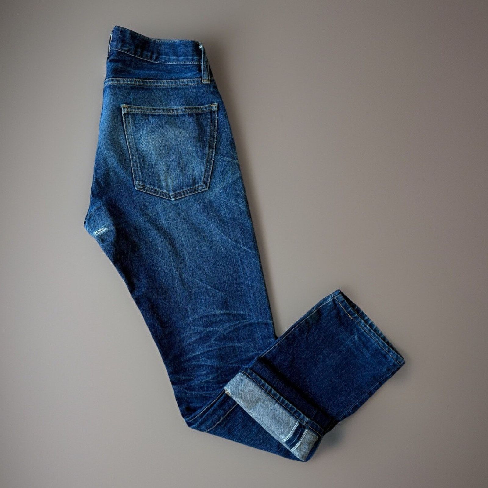 Taylor Stitch Taylor Stitch Selvedge Jeans 30 Blue Dark Wash Slim Denim Size US 30 / EU 46 - 1 Thumbnail