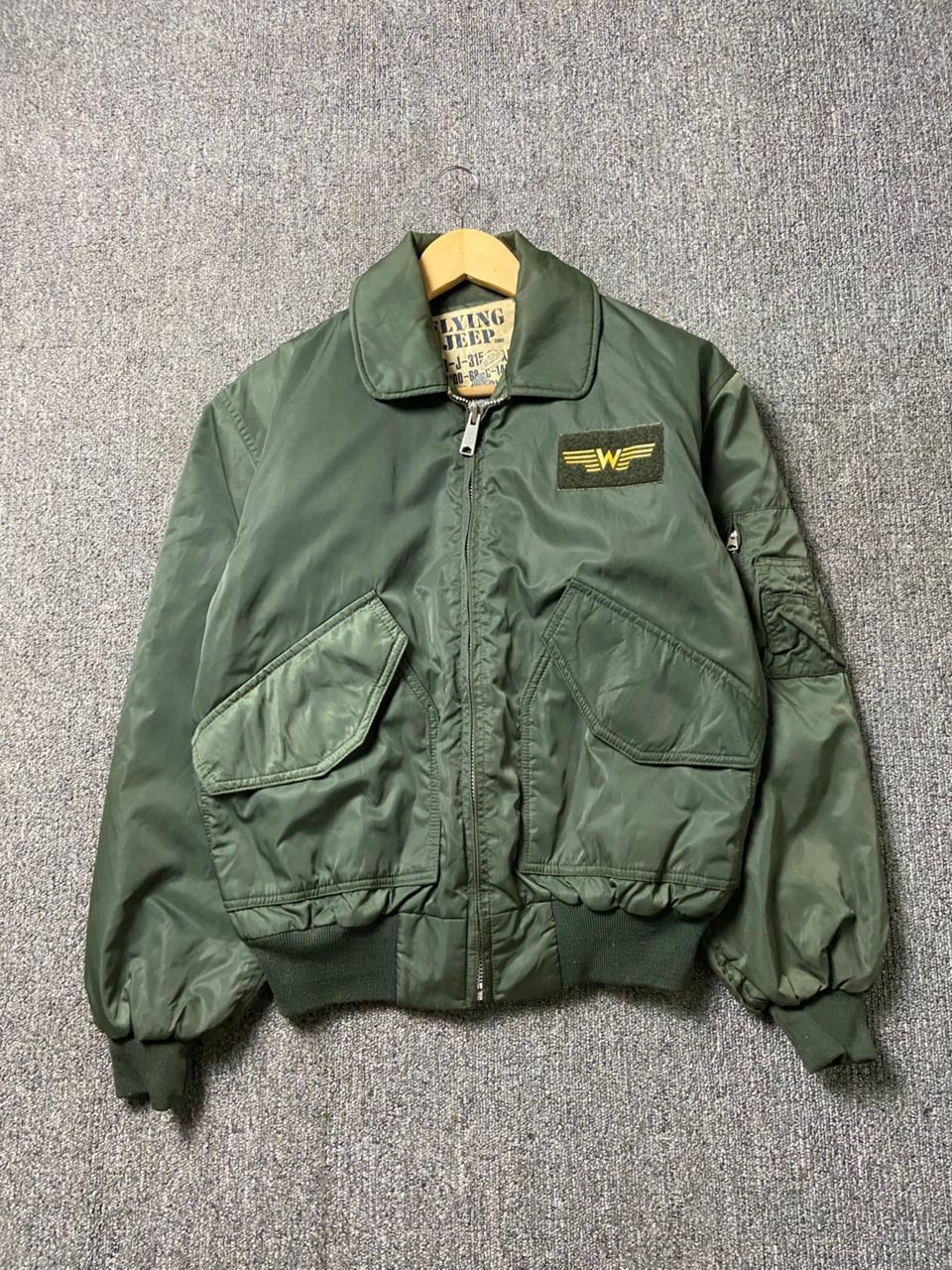 Wrangler Wrangler Flying Jeep Bomber Style Jacket (195) Size US M / EU 48-50 / 2 - 1 Thumbnail