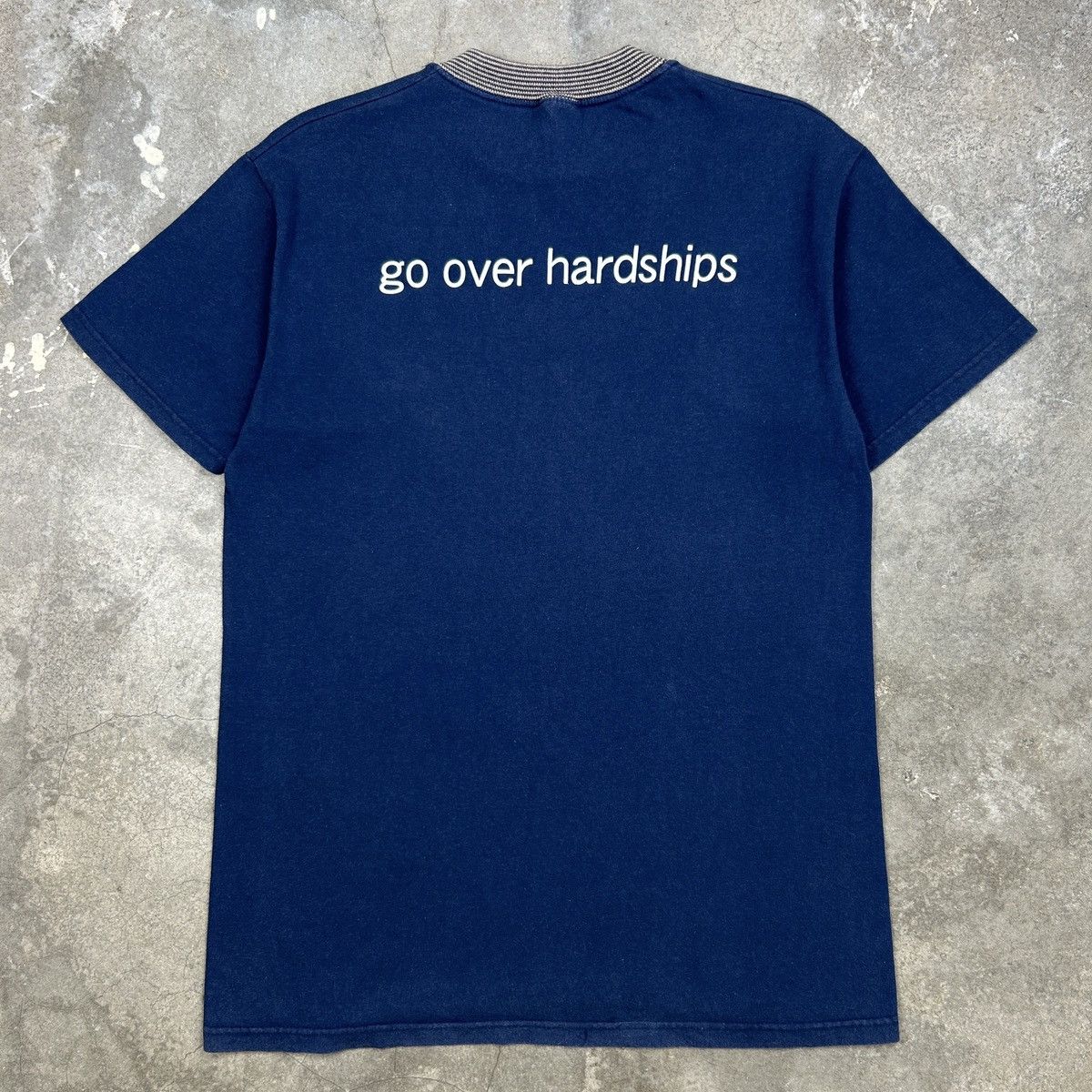 Hanes × Vintage 1990s Hanes Ringer Collar Size US M / EU 48-50 / 2 - 2 Thumbnail