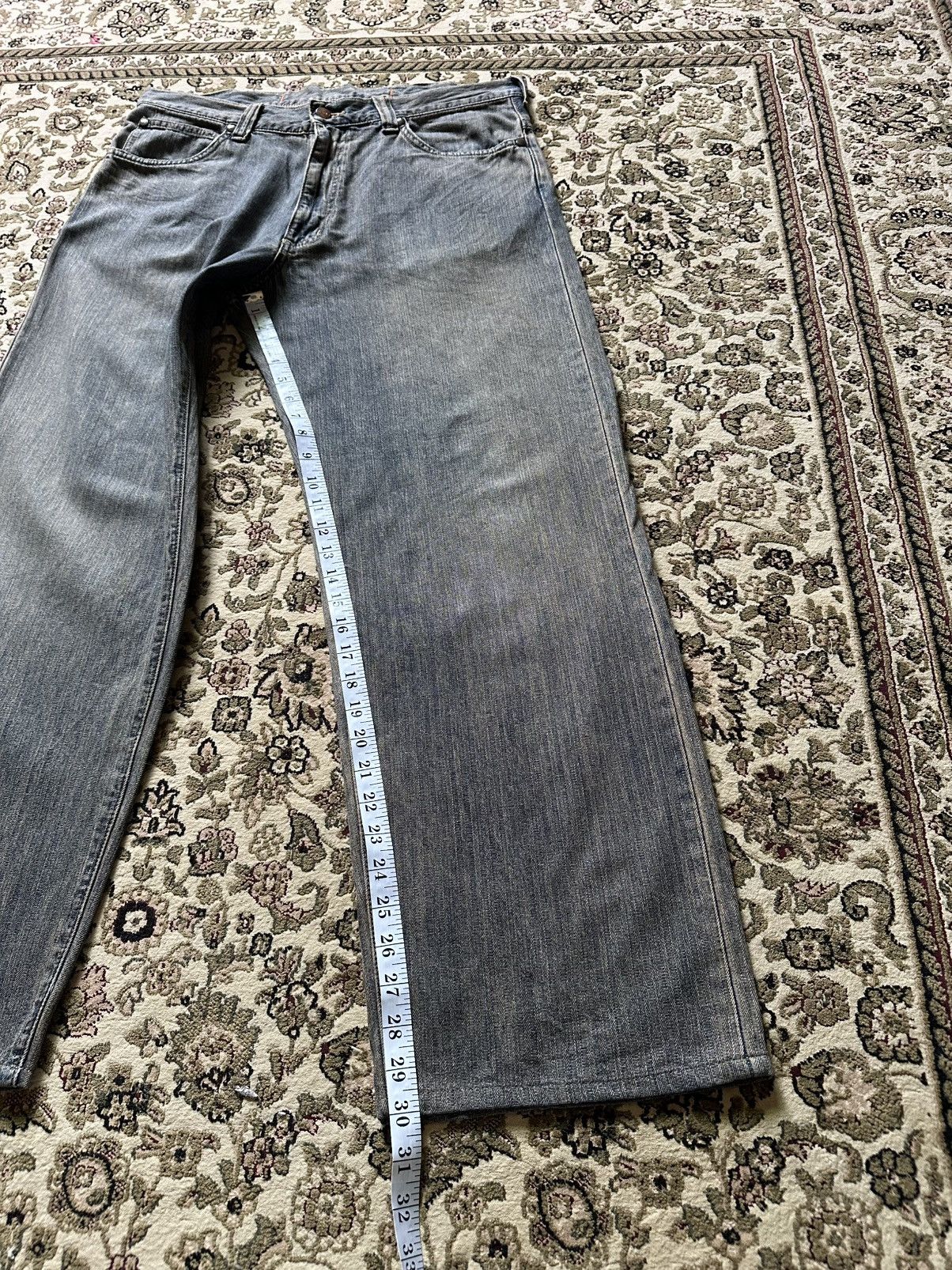 Wrangler Vintage Wrangler baggy jeans buckle back design Size US 36 / EU 52 - 11 Thumbnail
