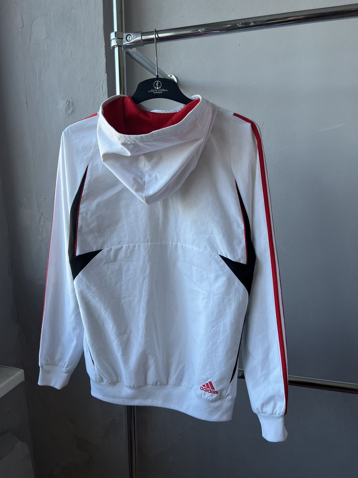 Adidas 2007 LIVERPOOL FC CHAMPIONS LEAGUE SOCCER FOOTBALL JACKET L Size US L / EU 52-54 / 3 - 14 Thumbnail