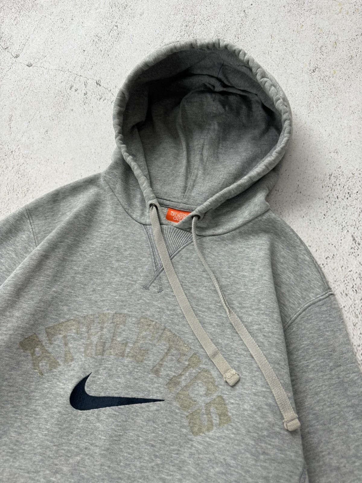 Nike × Vintage Nike Athletic Swoosh Vintage Hoodie Size US L / EU 52-54 / 3 - 5 Thumbnail