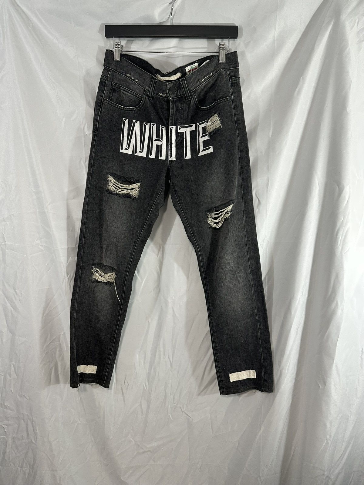 Off-White Off White Denim Size US 29 - 2 Thumbnail