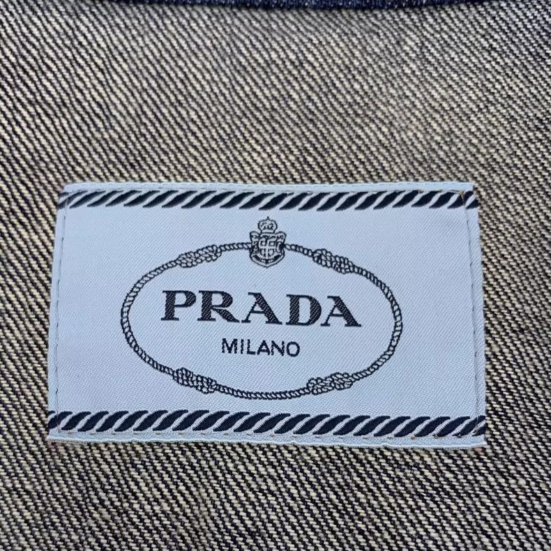 Prada Prada Dark blue triangle label cotton lapel single-breasted Size XS / US 0-2 / IT 36-38 - 6 Thumbnail