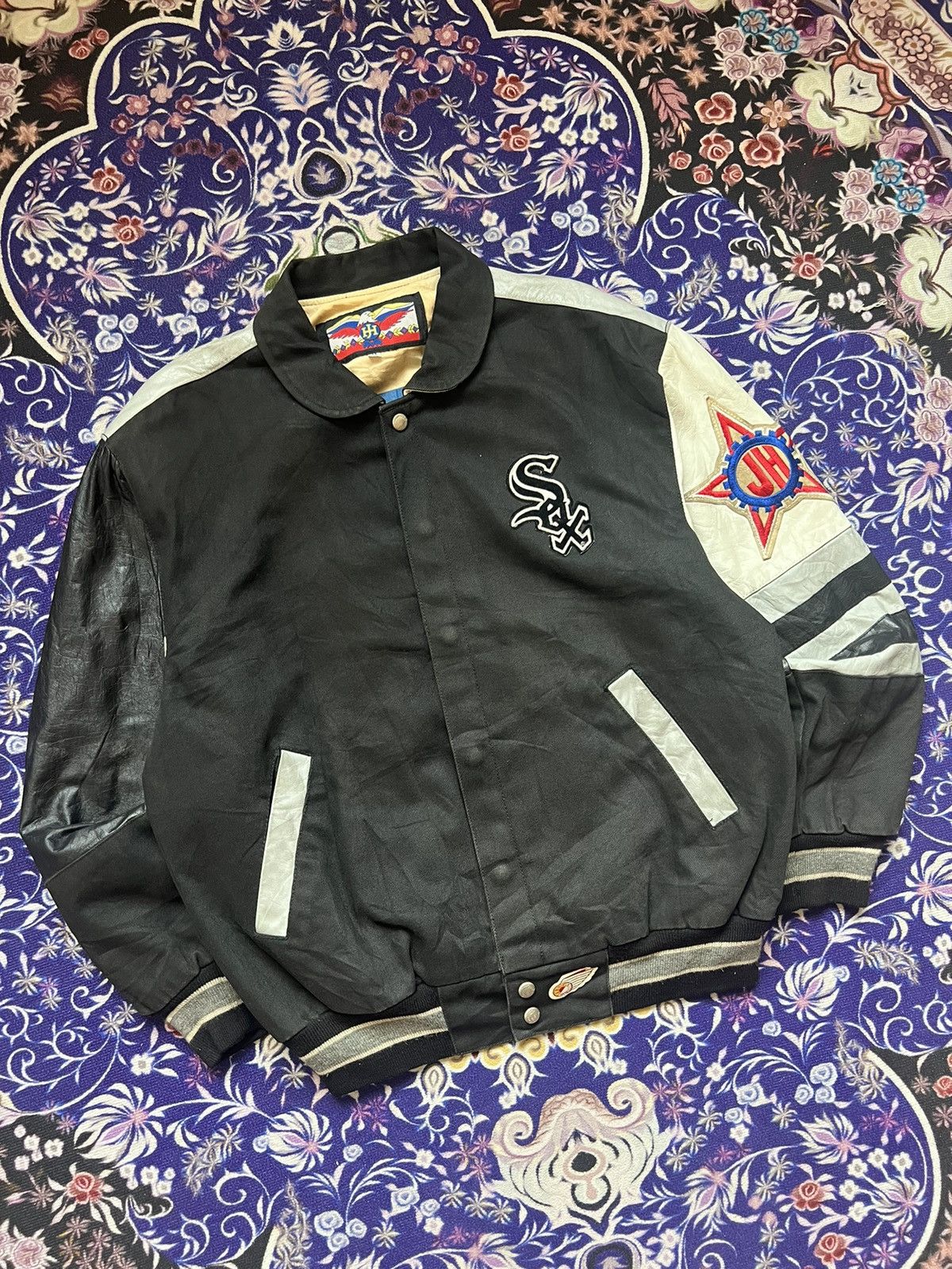 Jeff Hamilton Vintage 90s Jeff Hamilton Chicago White Sox MLB Leather Size US M / EU 48-50 / 2 - 4 Thumbnail