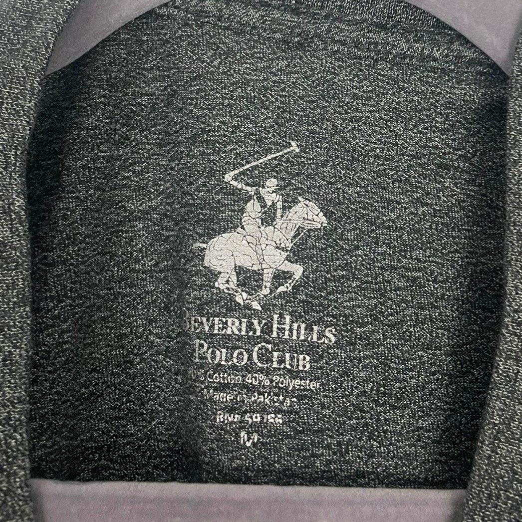 Beverly Hills Polo Club Beverly Hills Polo Club Mens Grey Short Sleeve V-Neck Top Size US M / EU 48-50 / 2 - 7 Thumbnail