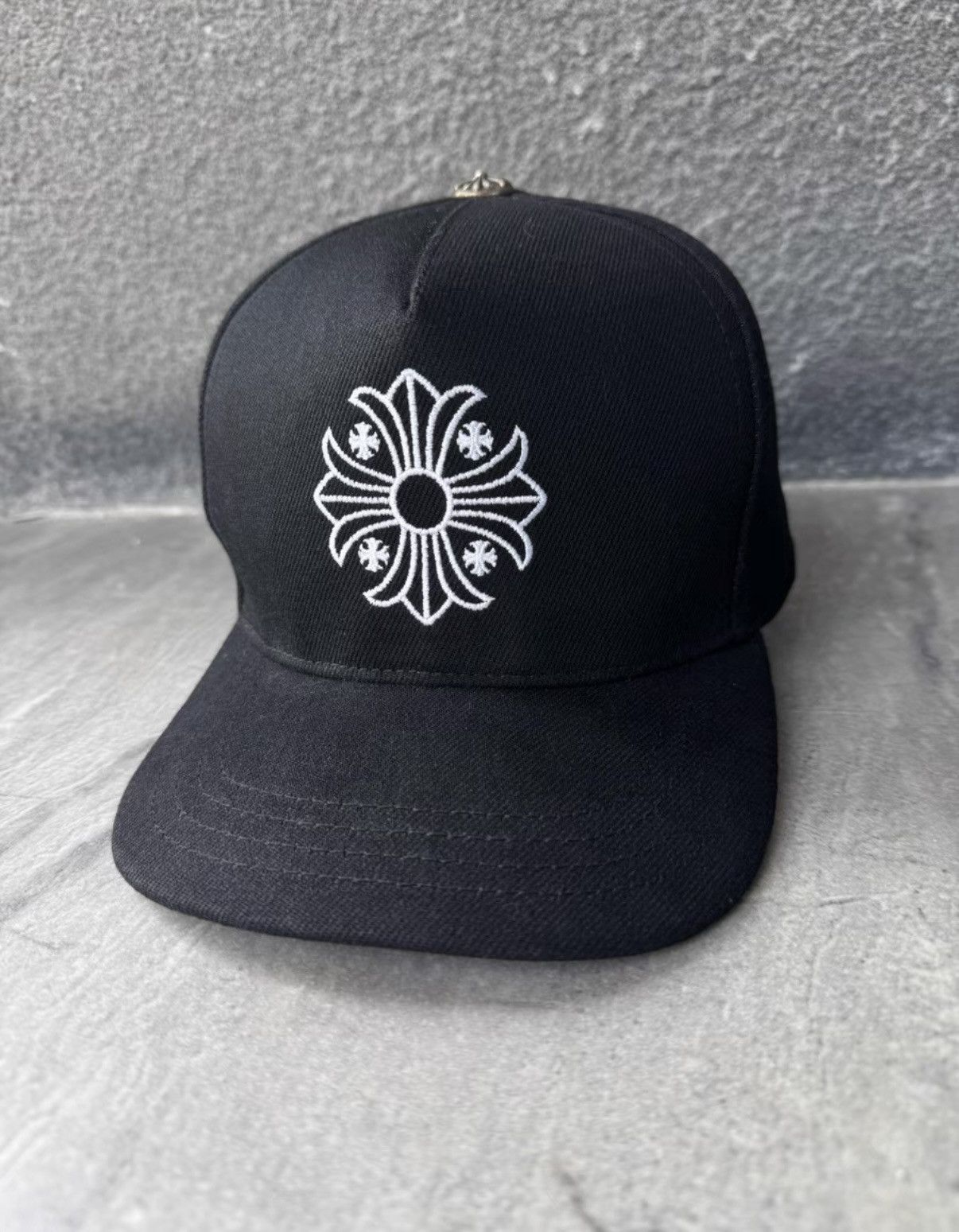 Chrome Hearts Chrome Hearts Cross Floral Embroidered Baseball Cap Size ONE SIZE - 1 Thumbnail
