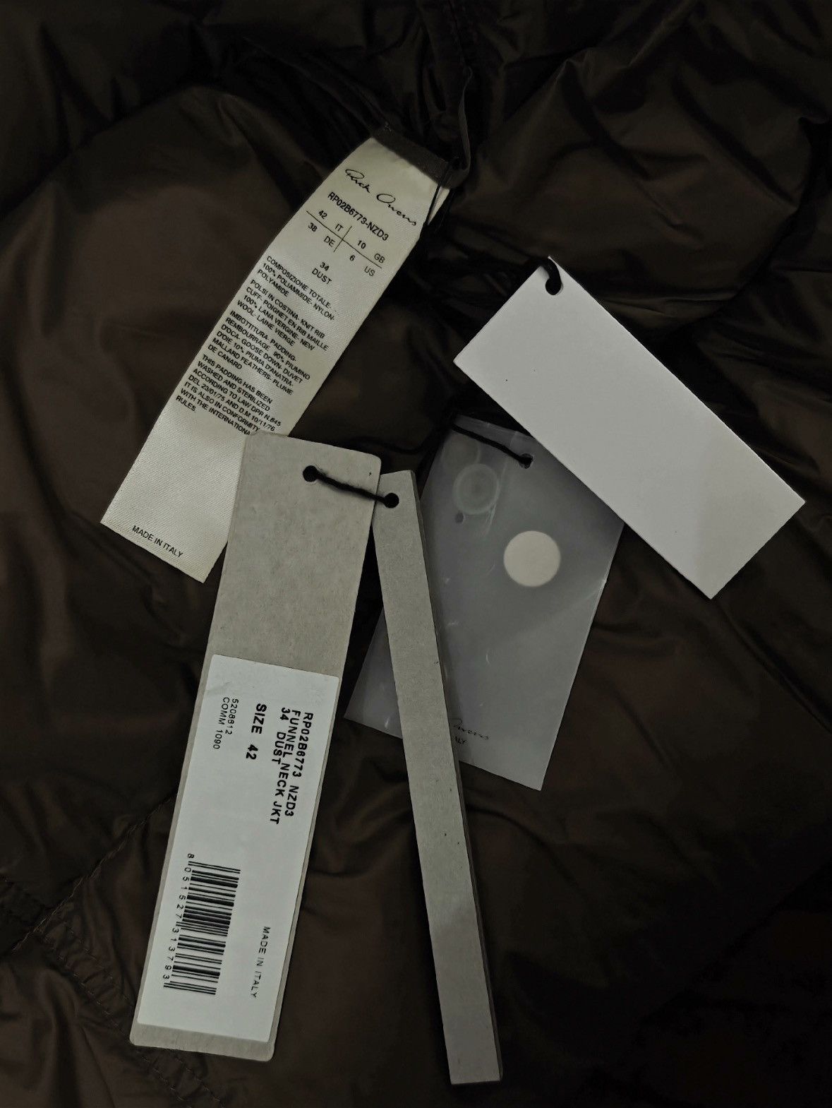 Rick Owens Rick owens 22fw puffer jackets Size US XS / EU 42 / 0 - 6 Thumbnail