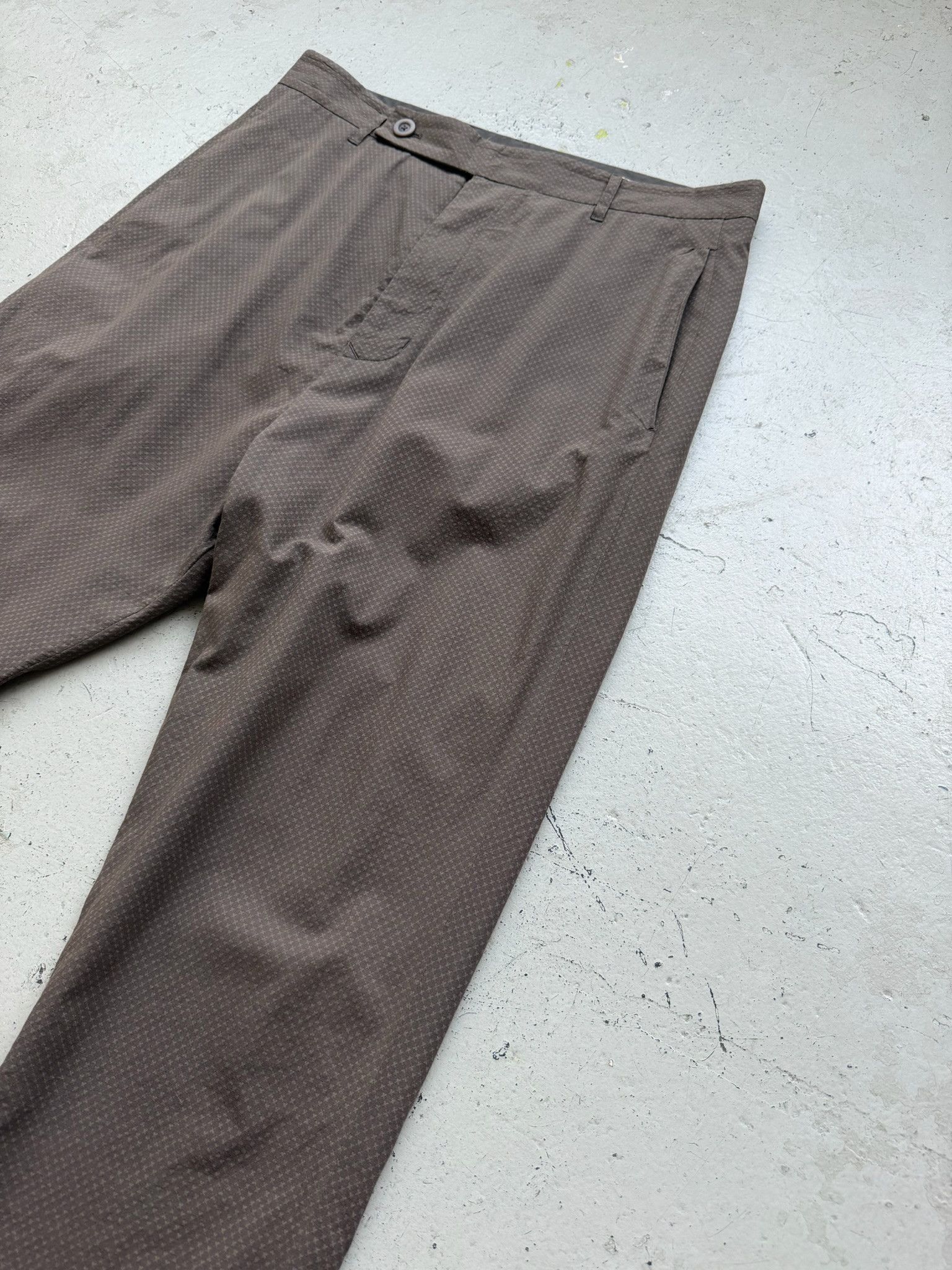 Rick Owens Rick Owens SS16 CYCLOPS Dark Dust Cotton Trousers Size US 34 / EU 50 - 2 Thumbnail