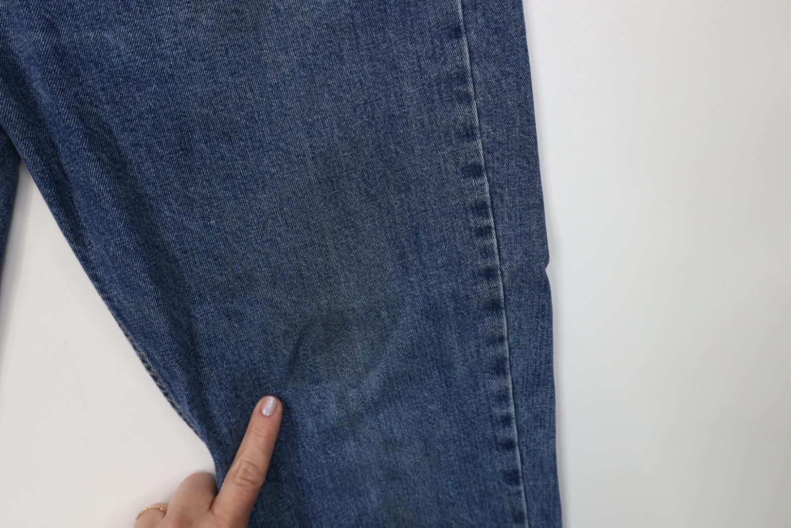 Levi's Vintage Y2K Levis 514 Stretch Straight Leg Denim Jeans Blue Size US 36 / EU 52 - 6 Thumbnail