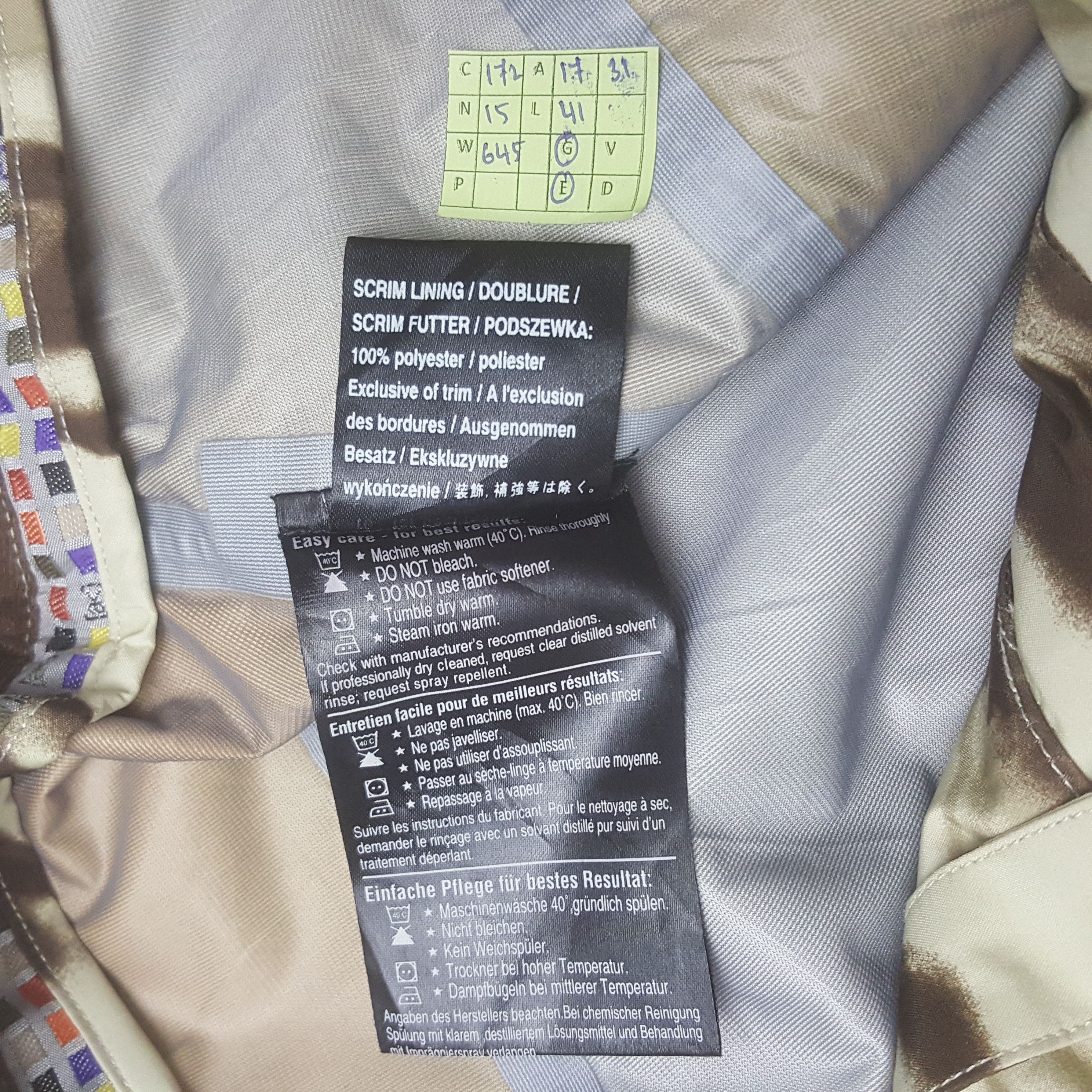 Burton Vintage Burton Goretex Outdoor Military Style Pants Size US 34 / EU 50 - 9 Thumbnail