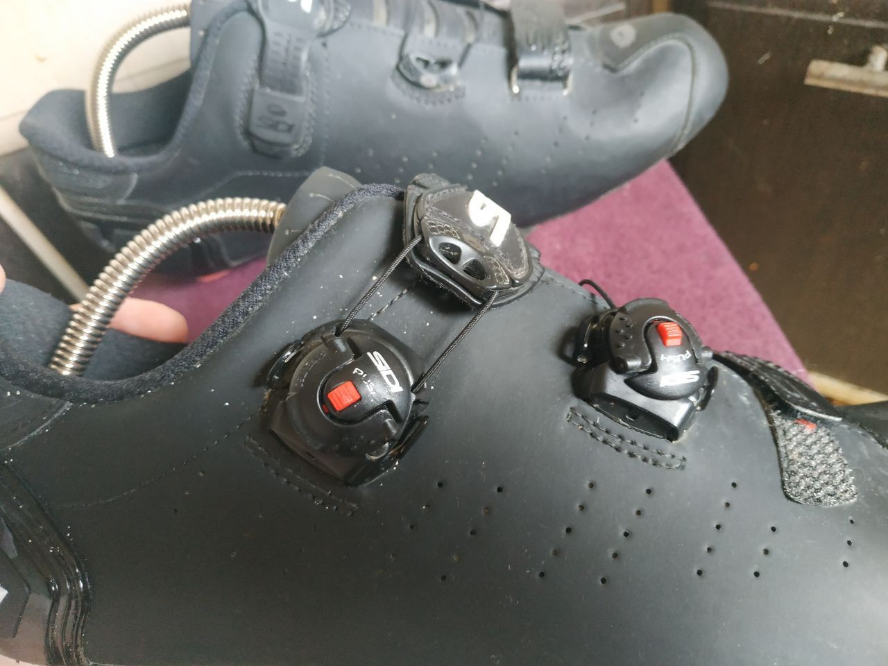 Sidi Sidi Shot Carbon Cycling Shoes Black Size 46 Fits 44/27.5cm Size US 11 / EU 44 - 15 Thumbnail
