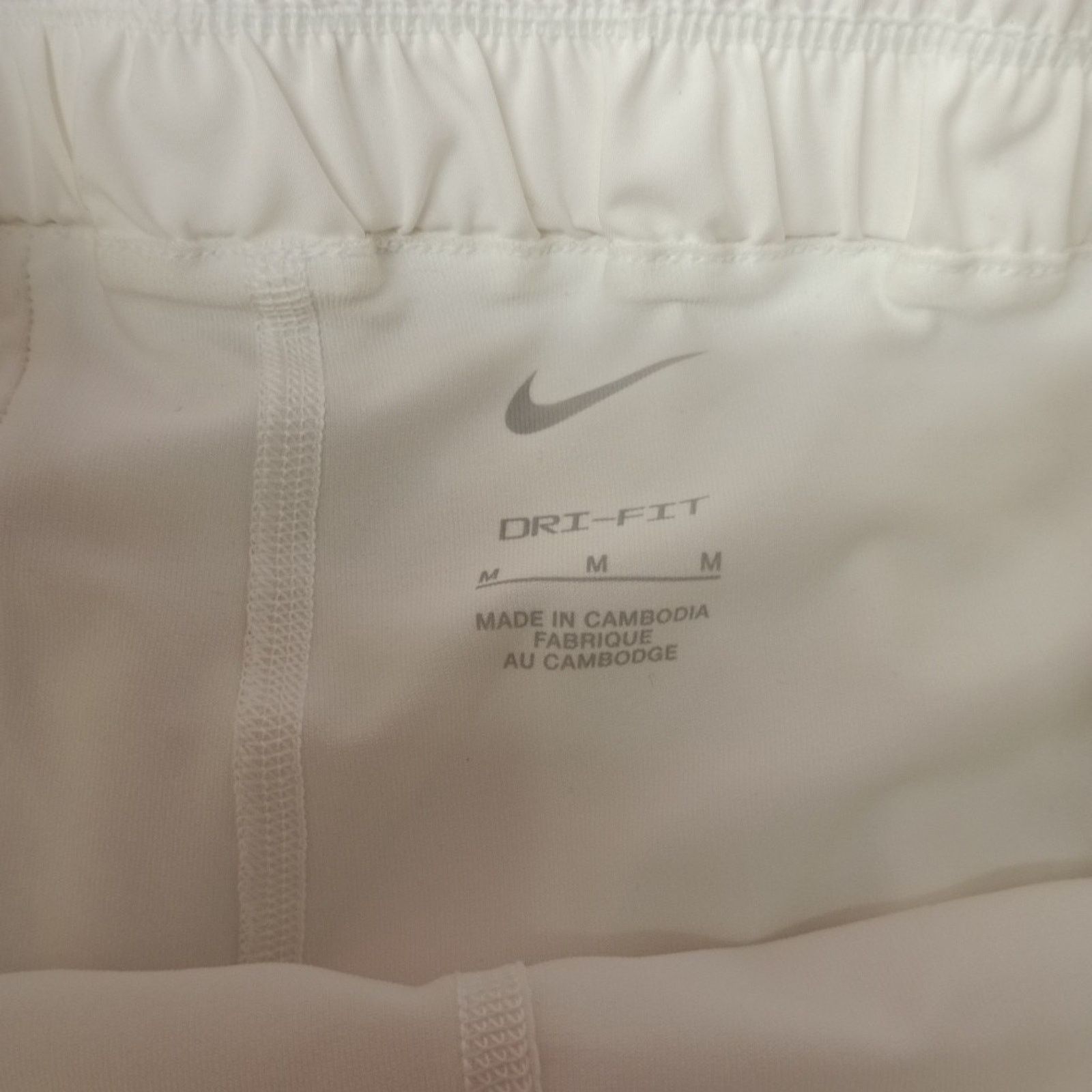 Nike Nike Dri Fit One Women Ultra High-Waisted Skort Size M White Size 29" - 4 Thumbnail