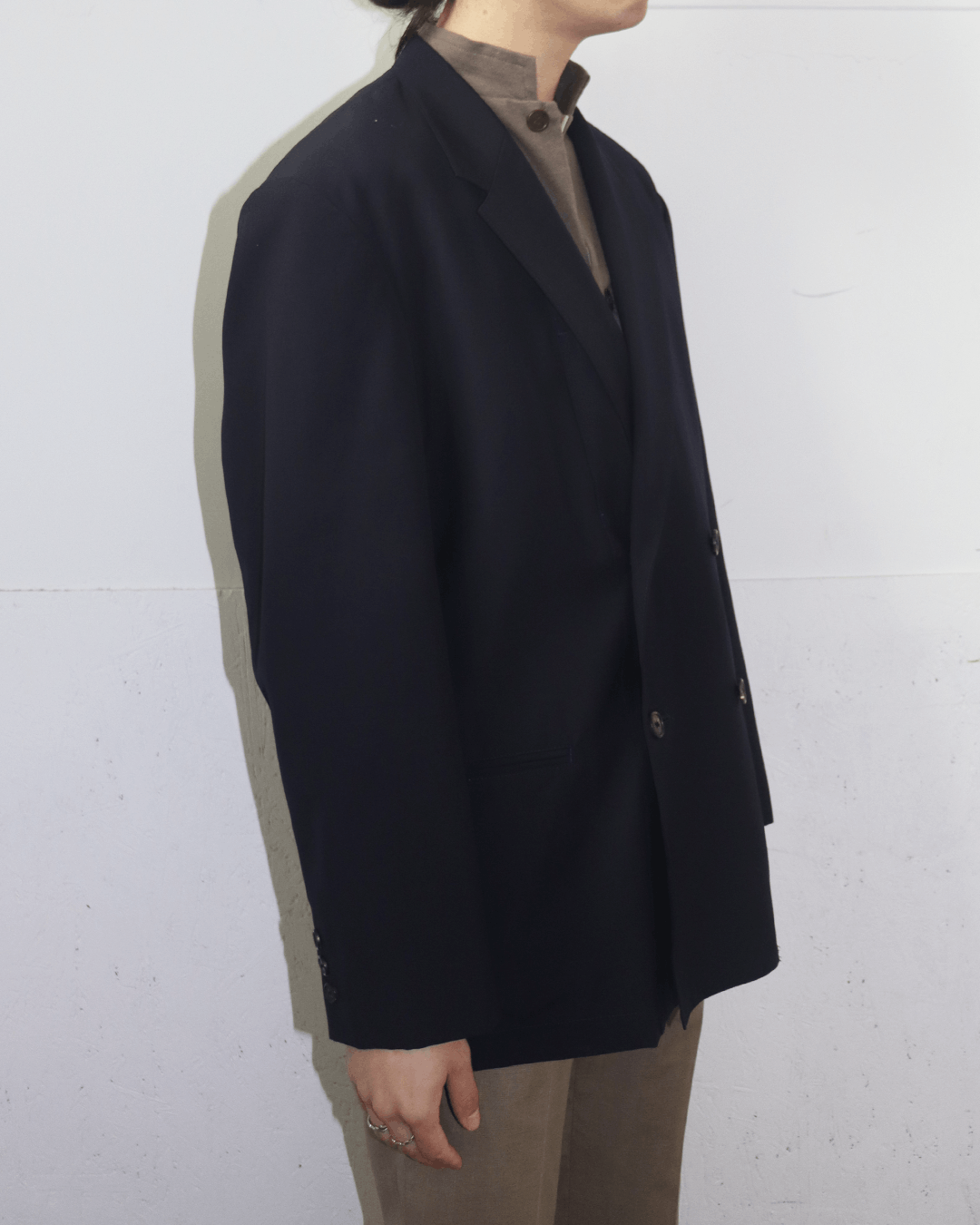 Y's for Men Y's for men Double Breasted Blazer Size 46L - 4 Thumbnail