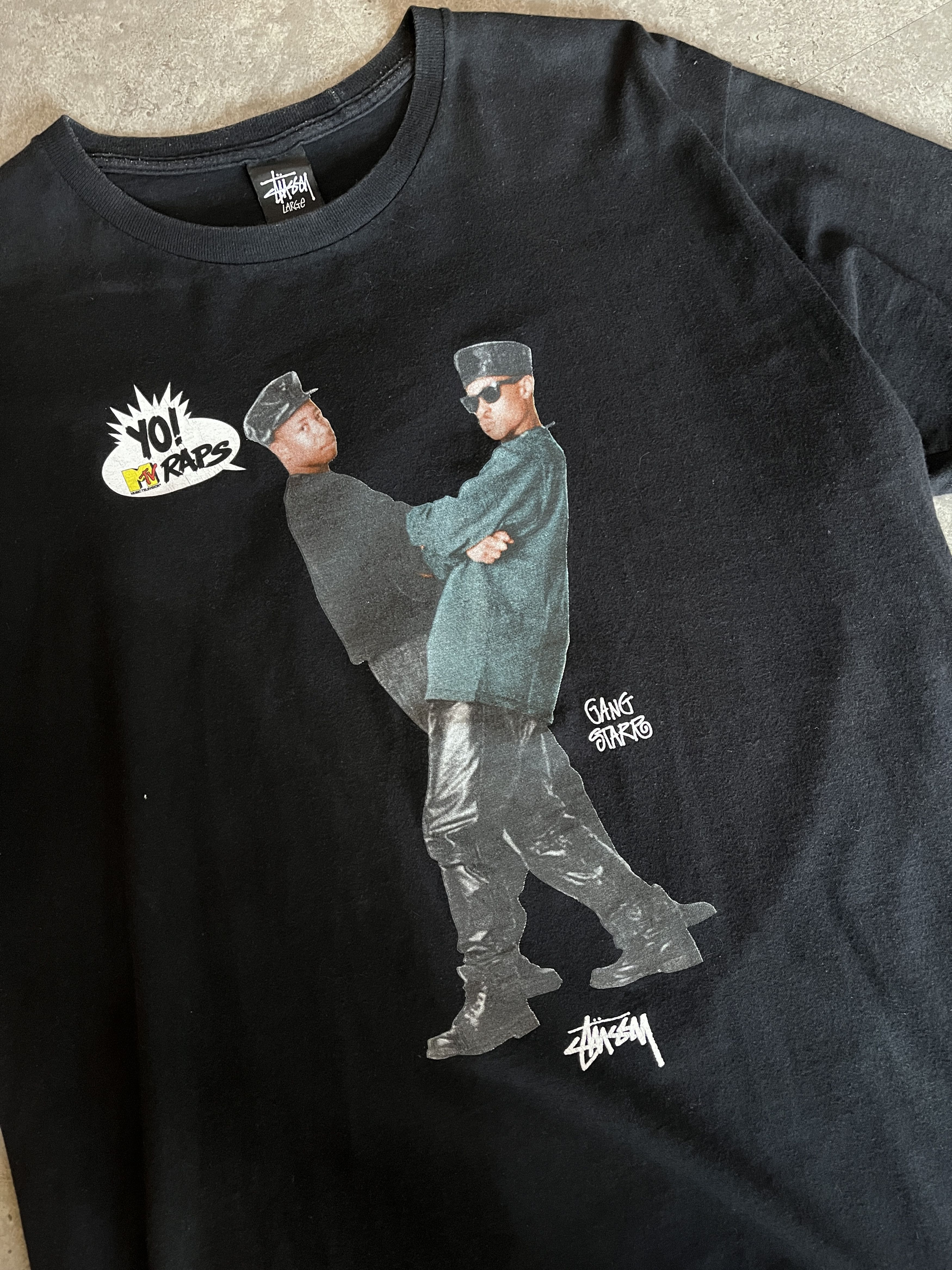 Vintage "VINTAGE" STUSSY "GANG STAR" Size US L / EU 52-54 / 3 - 2 Thumbnail