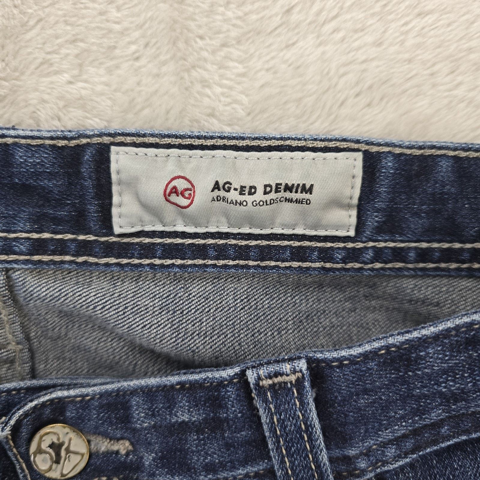 AG Adriano Goldschmied AG Adriano Goldschmied Jeans 30 The Everett Slim Straight Size US 30 / EU 46 - 6 Thumbnail