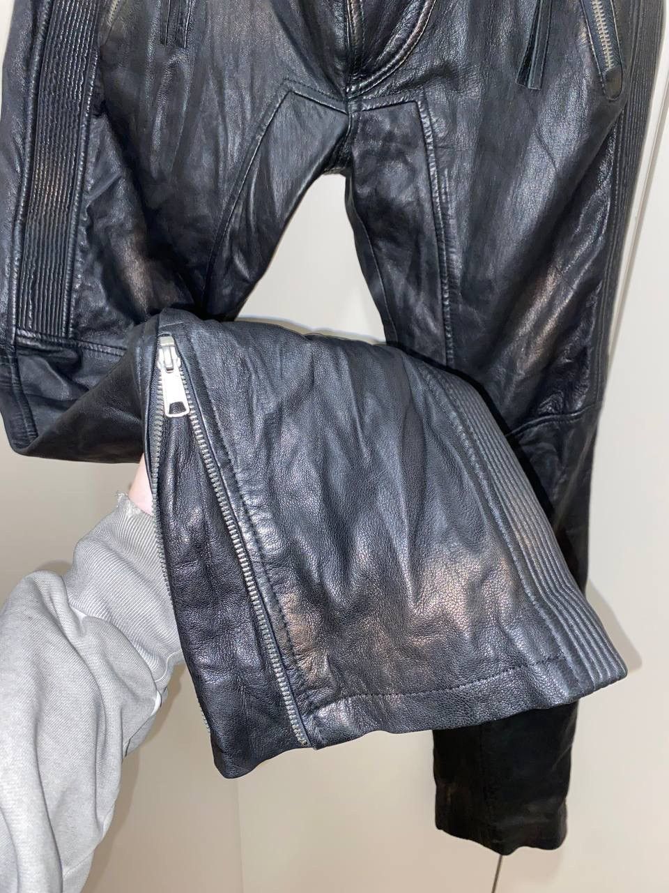 Leather × Vintage Vintage IXS Leather Pants Black Y2K Archival Size US 34 / EU 50 - 20 Thumbnail