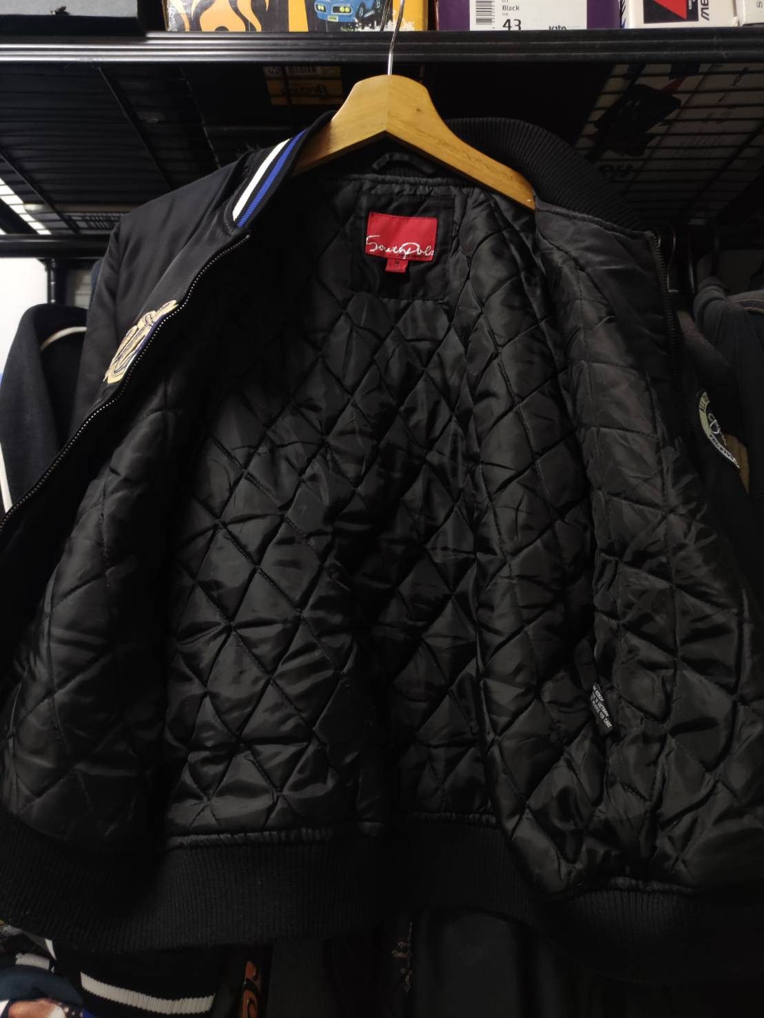 Southpole × Vintage Vtg 00's Southpole Varsity Bomber Jacket Size US M / EU 48-50 / 2 - 6 Thumbnail