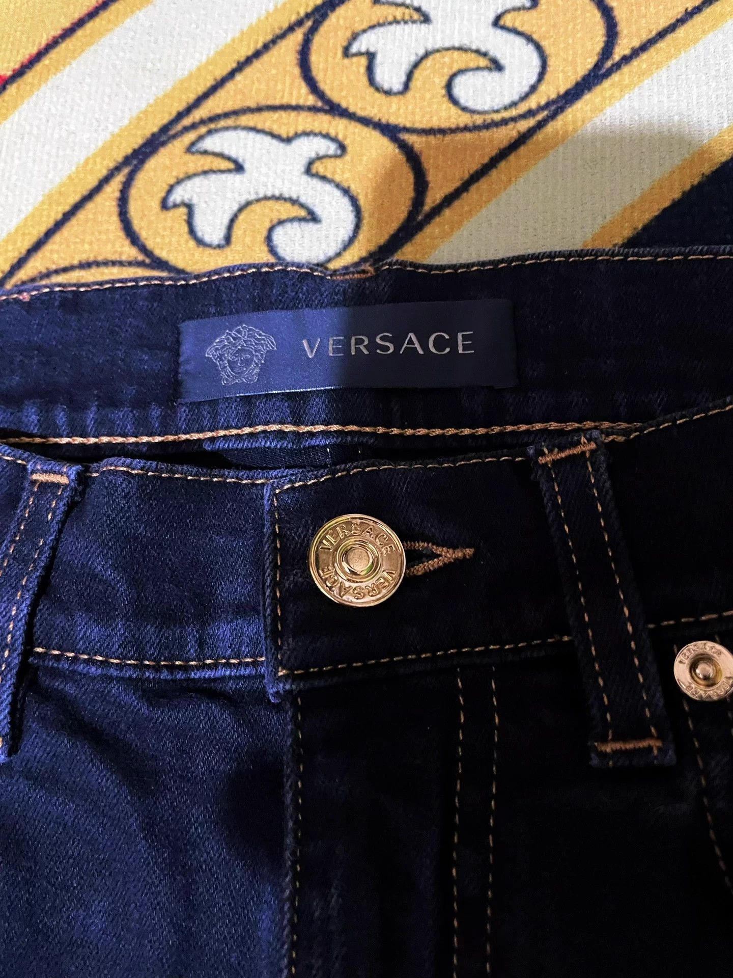 Versace Versace Baroque Limited 31W Jeans 95 New Size US 31 - 3 Thumbnail