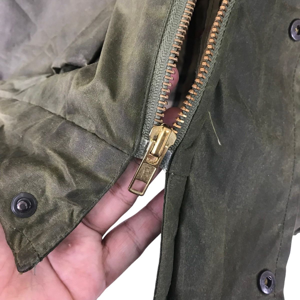 Burberry 💥 BURBERRY NOVA CHECK LINING WAXED JACKET MADE IN ENGLAND Size US L / EU 52-54 / 3 - 10 Thumbnail