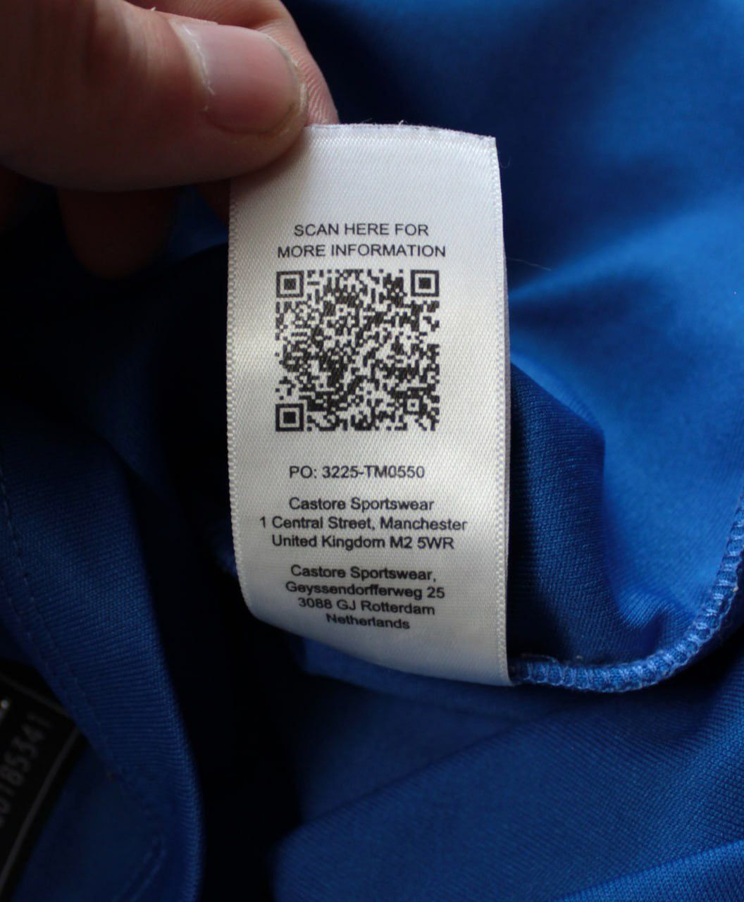 Vintage 🔥 Glasgow Rangers 2022 2023 Home Football Jersey Shirt Size US L / EU 52-54 / 3 - 5 Thumbnail