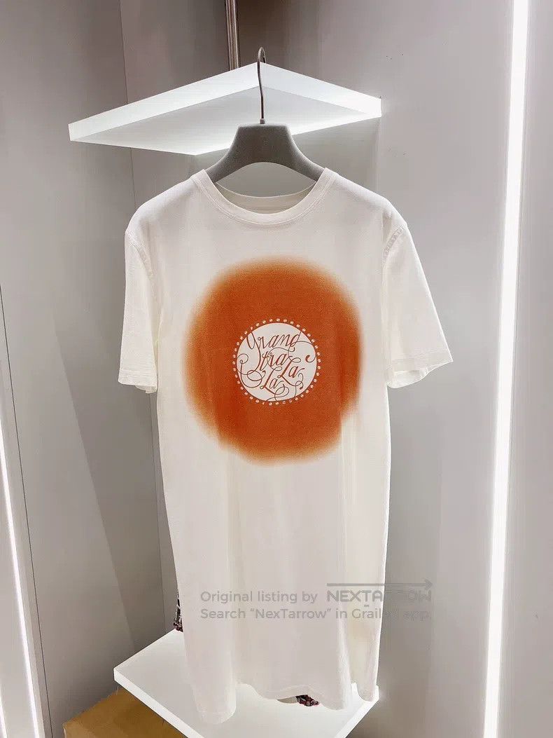 Hermes Hermes Long White T-Shirt Size XS / US 0-2 / IT 36-38 - 1 Thumbnail
