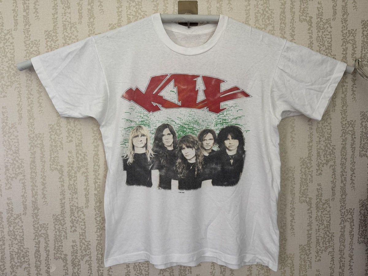 Band Tees × Vintage Vintage KIX JAPAN TOUR 1991 PS01 Size US L / EU 52-54 / 3 - 1 Thumbnail