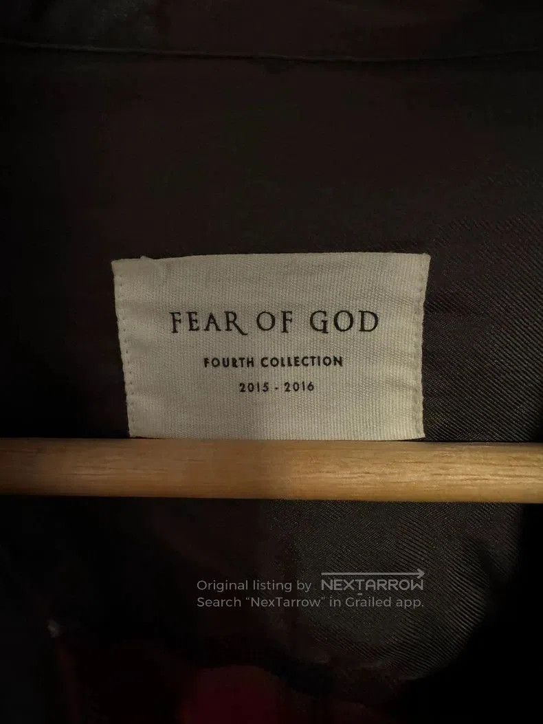 Fear of God Fear of God Barney's Red Plaid Shirt. Size US M / EU 48-50 / 2 - 3 Thumbnail
