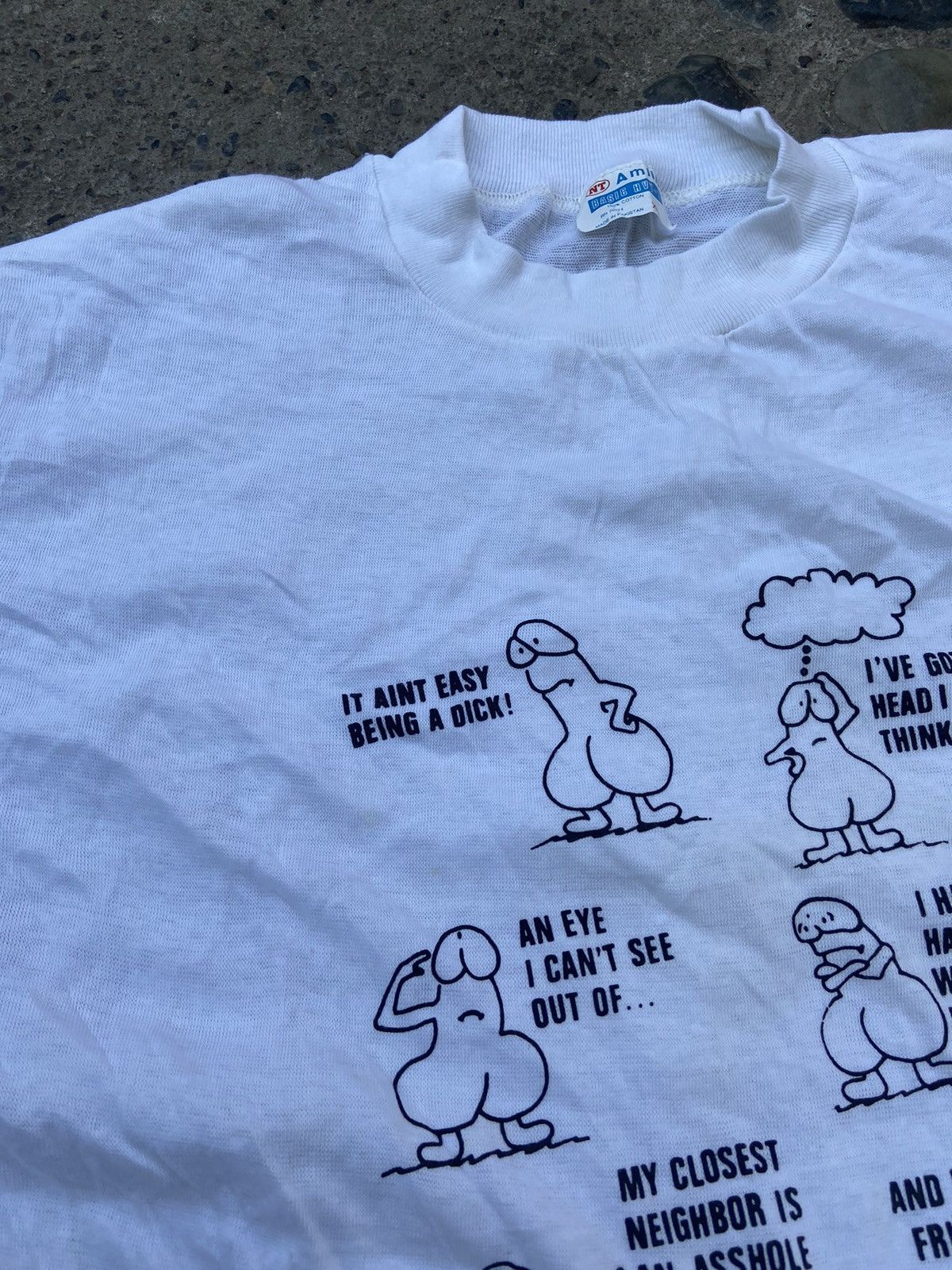 Vintage Vintage don’t be a dick T shirt Size US XL / EU 56 / 4 - 3 Thumbnail