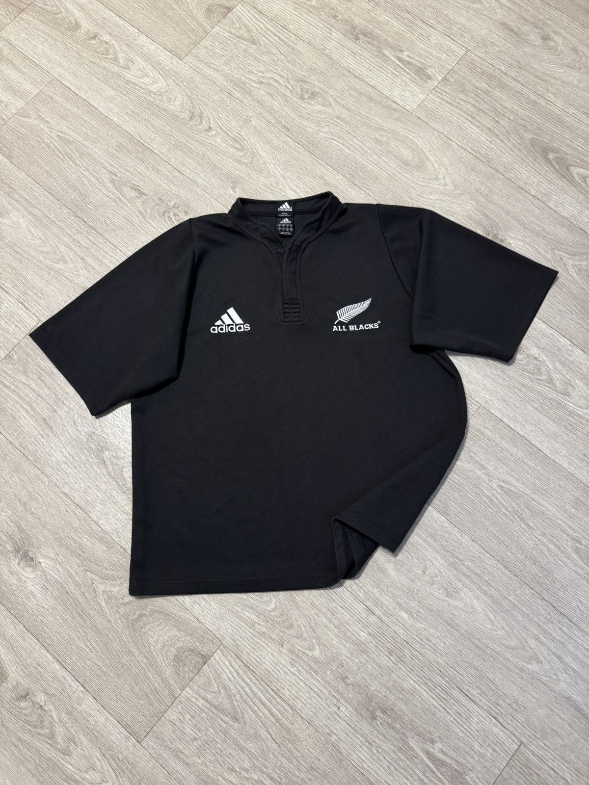 Adidas 🔷Vintage Adidas New Zeeland All Blacks 2003 Rugby Shirt🔷 Size US L / EU 52-54 / 3 - 1 Thumbnail