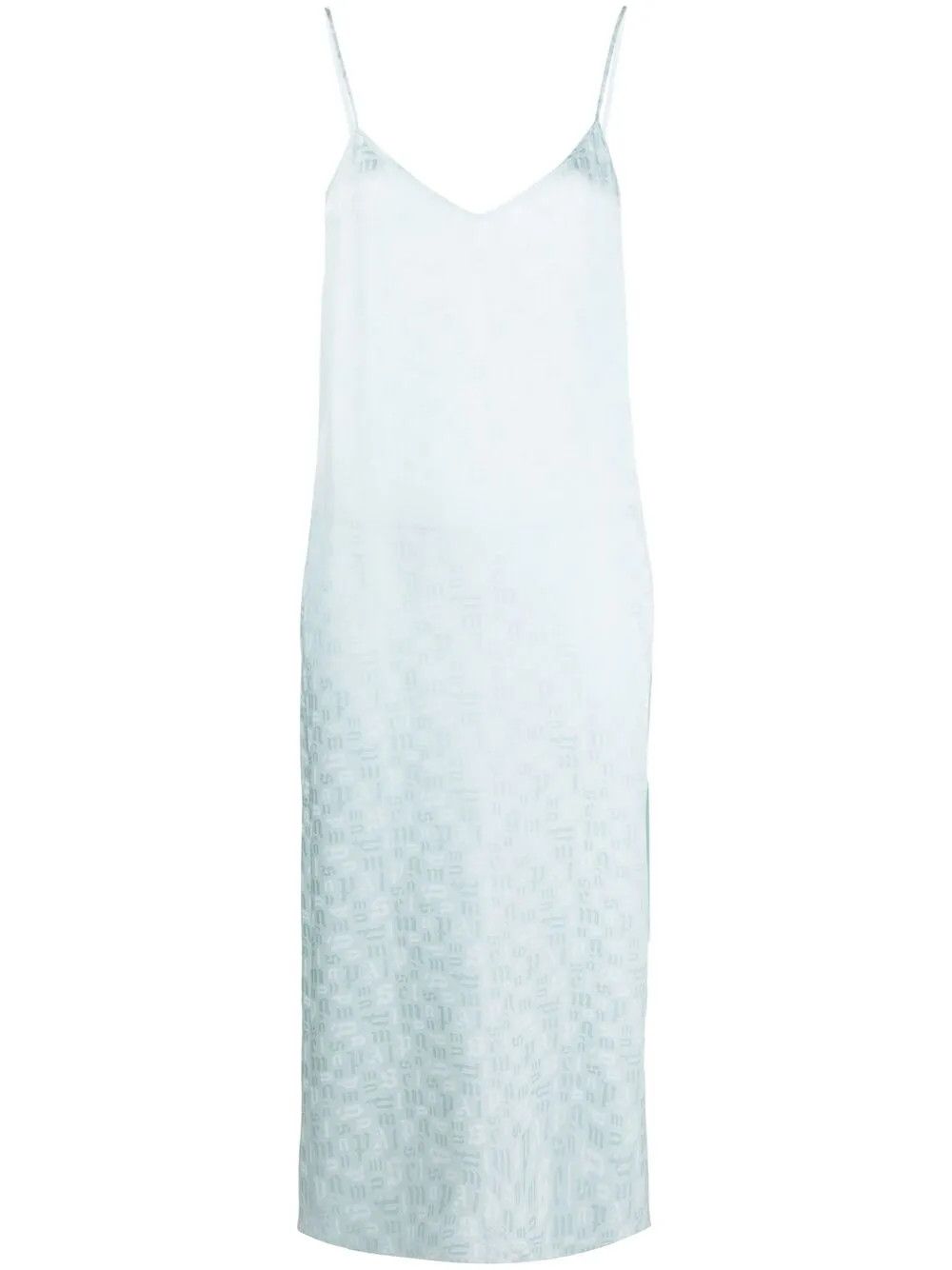 Palm Angels o1y1125 Midi Dress in Sky Blue Size S / US 4 / IT 40 - 1 Thumbnail