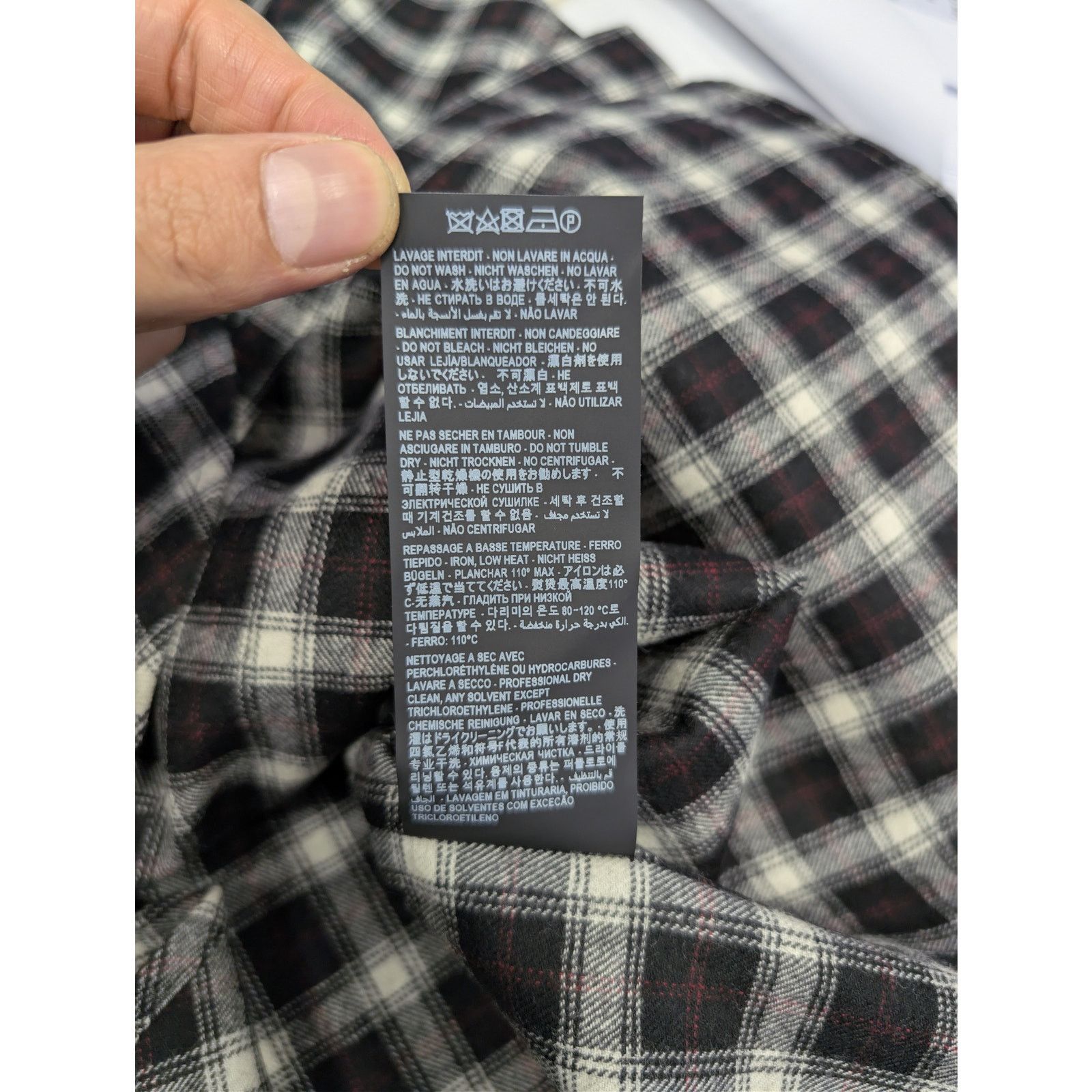 o1rshd1 CC20 Button up Checked Shirt in Multicolor