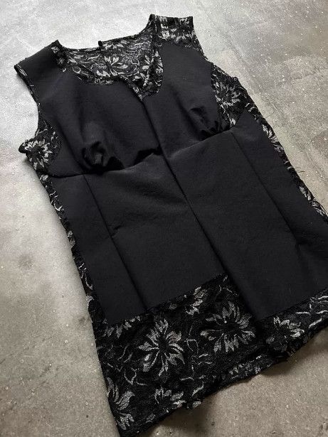 Comme des Garcons Comme des Garçons 1997AW Runway Mesh Floral Vest Size M / US 6-8 / IT 42-44 - 6 Thumbnail