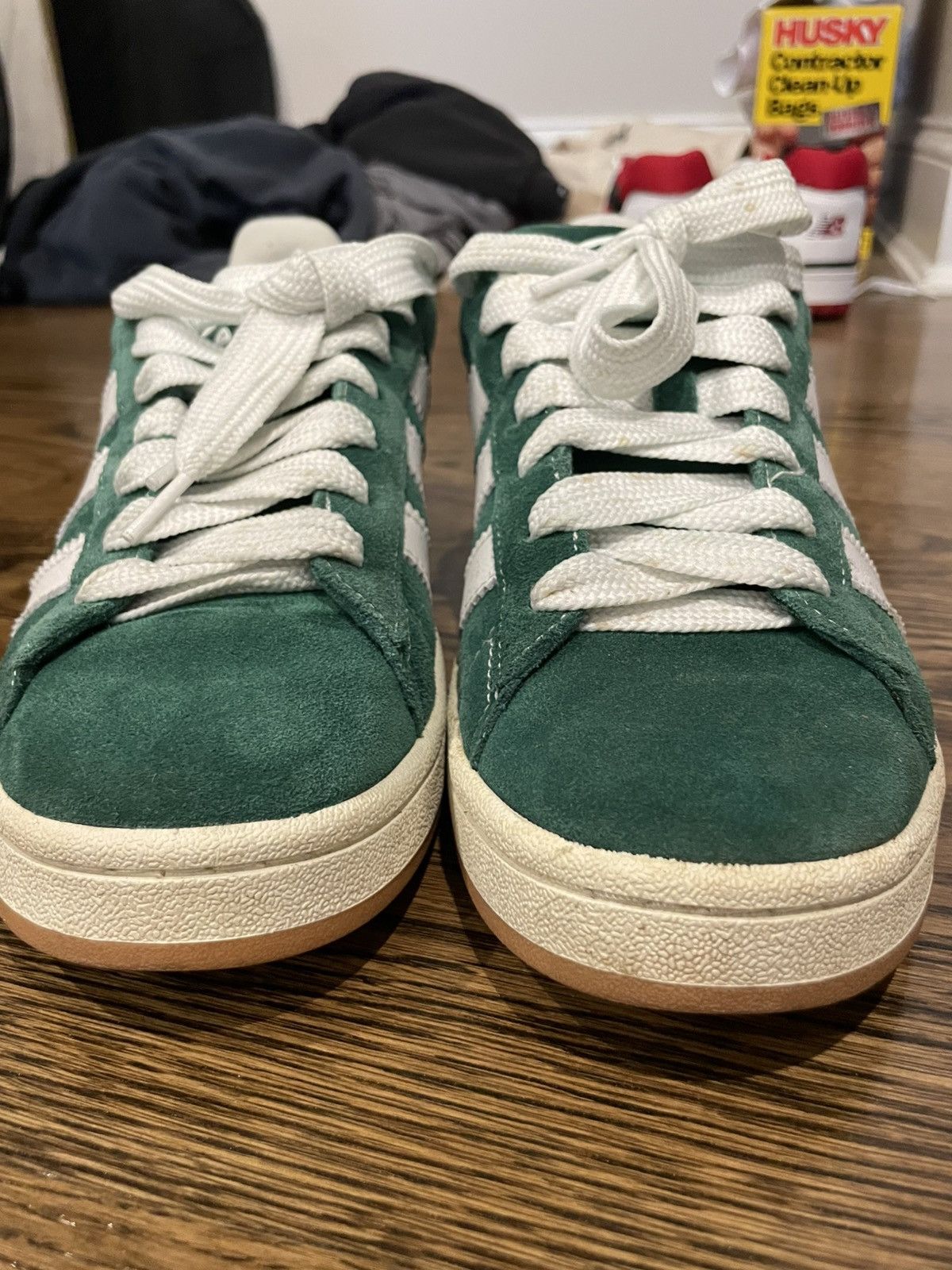 Adidas Green Adidas campus Size US 8.5 / EU 41-42 - 3 Thumbnail