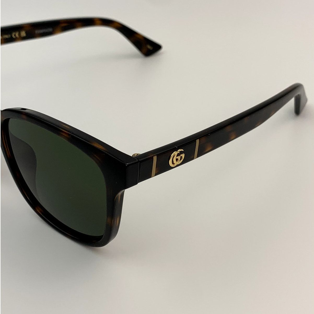 Gucci NEW Gucci GG0637SK 002 Havana Green Unisex Authentic Size ONE SIZE - 4 Thumbnail
