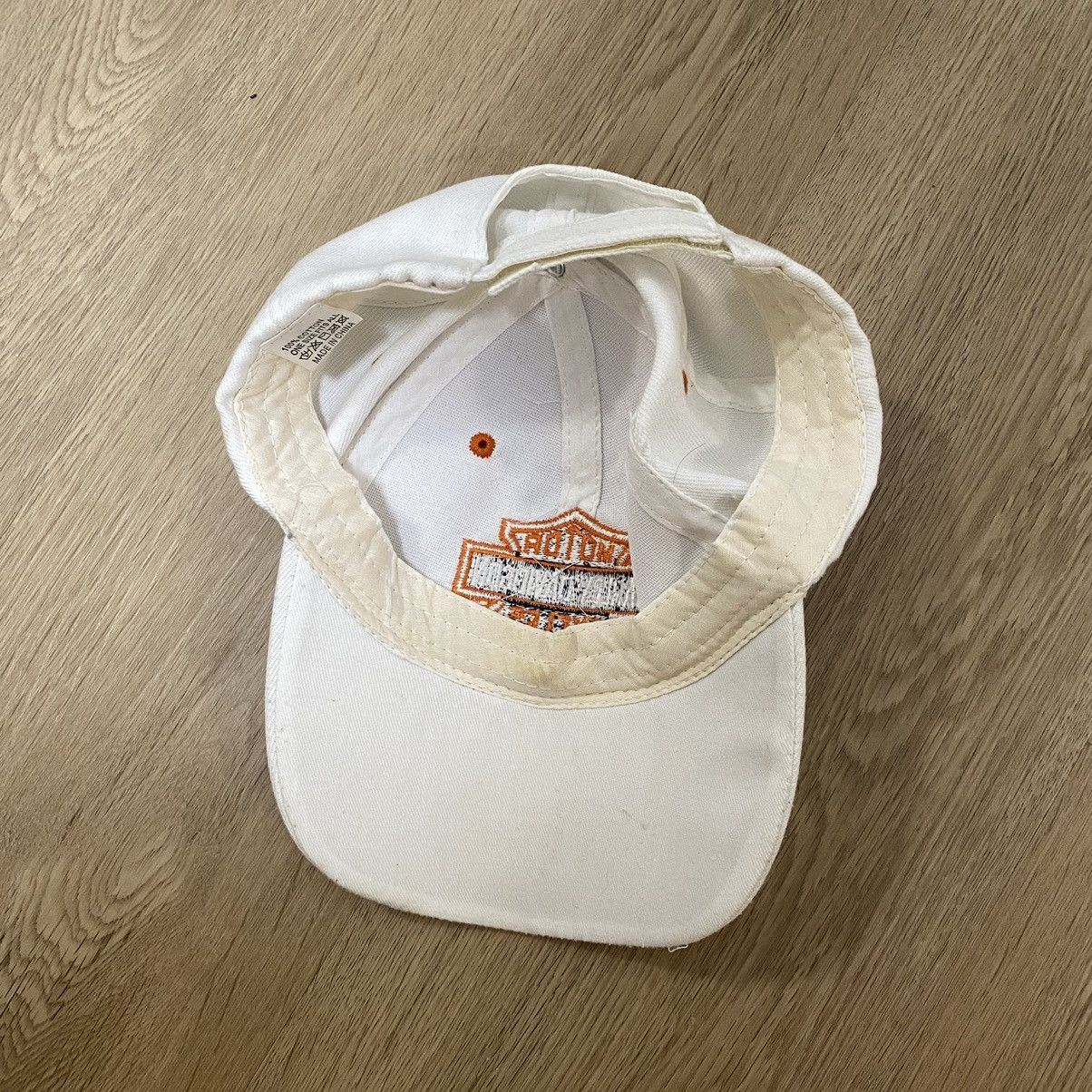 Harley Davidson × Vintage Vintage Y2K Harley Davidson Flames Hat Size ONE SIZE - 3 Thumbnail