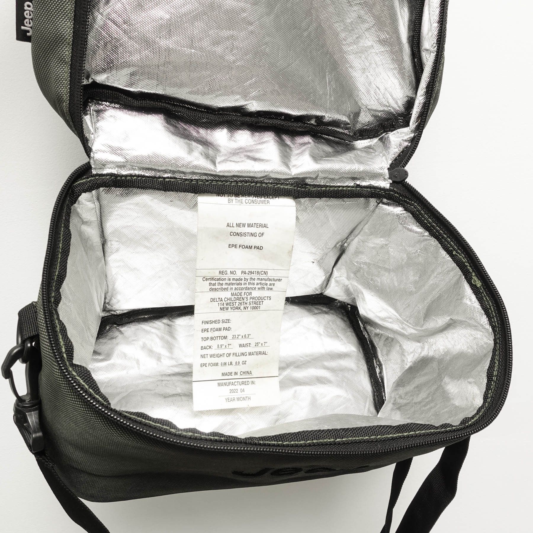 Jeep Super Rare Genuine Jeep By Delta Children Lunch Cooler Bag Size ONE SIZE - 5 Thumbnail