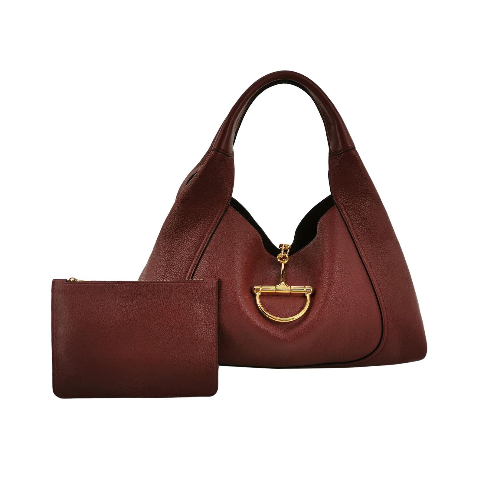 Gucci Gucci Softbit Leather Horsebit Shoulder Bag Size ONE SIZE - 1 Thumbnail