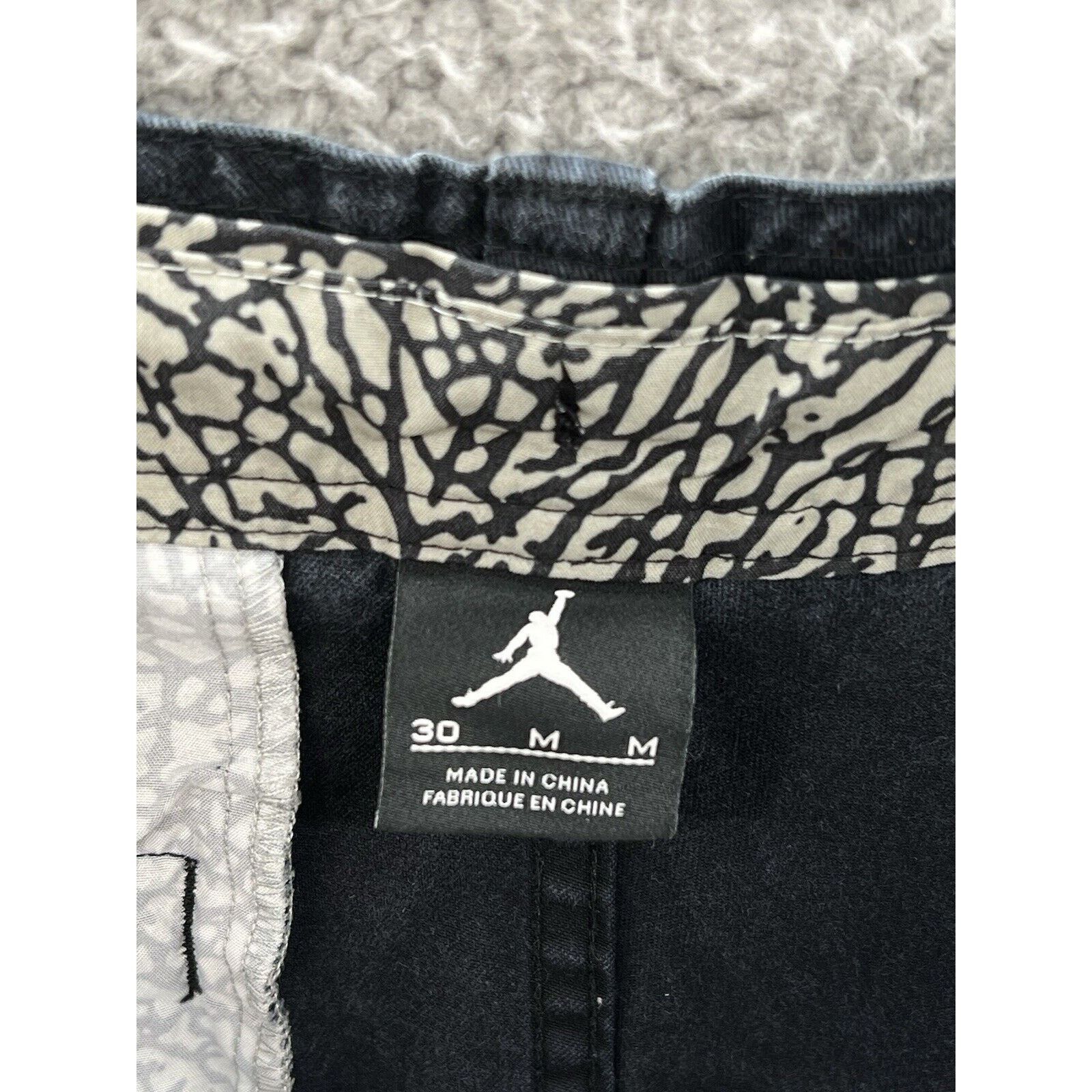Nike Nike Air Jordan Take Flight Black Cargo Shorts 639303-010 Size US 30 / EU 46 - 3 Thumbnail