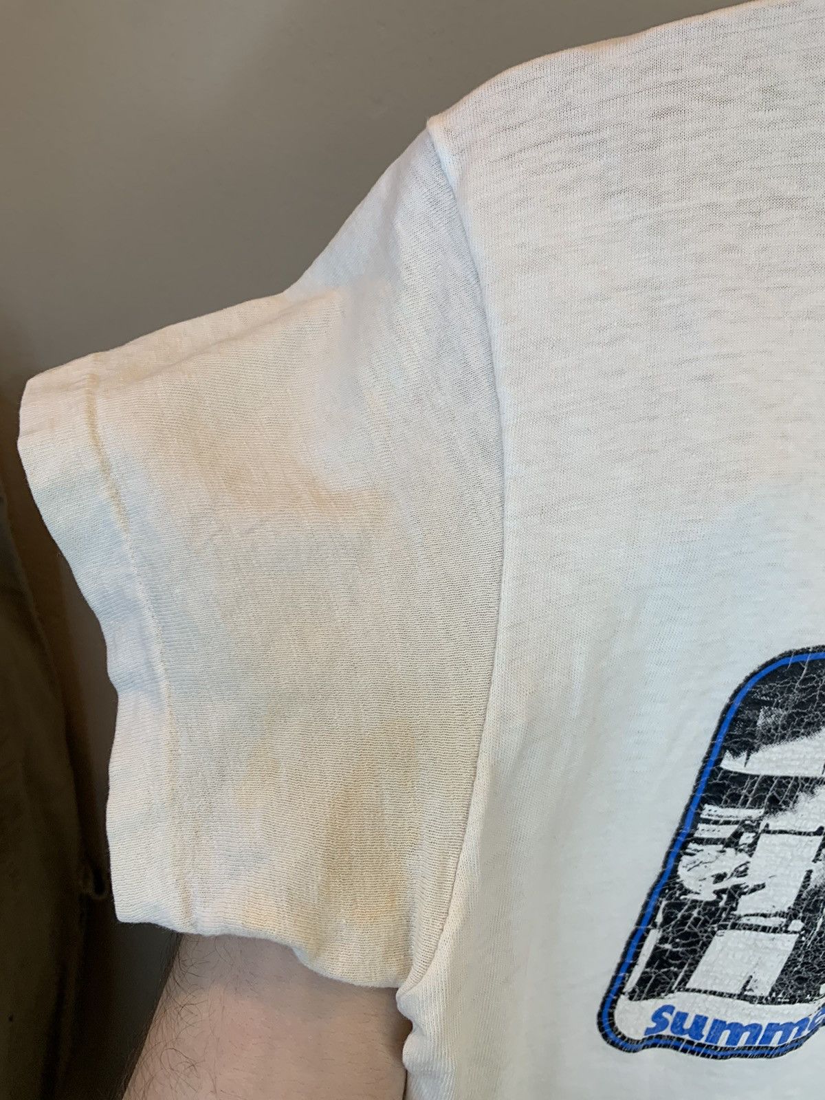 Band Tees *RARE* Vintage 1974 The Who Summer Tour Single Stitch Shirt Size US M / EU 48-50 / 2 - 5 Thumbnail