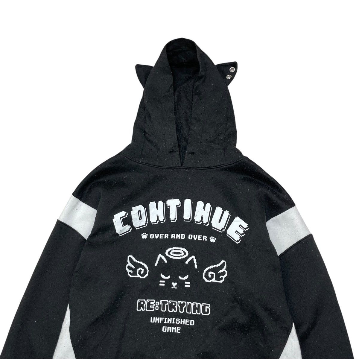 Japanese Brand Japanese Brand Gothic Over And Over Pull Over Sweatshirt Size US L / EU 52-54 / 3 - 3 Thumbnail