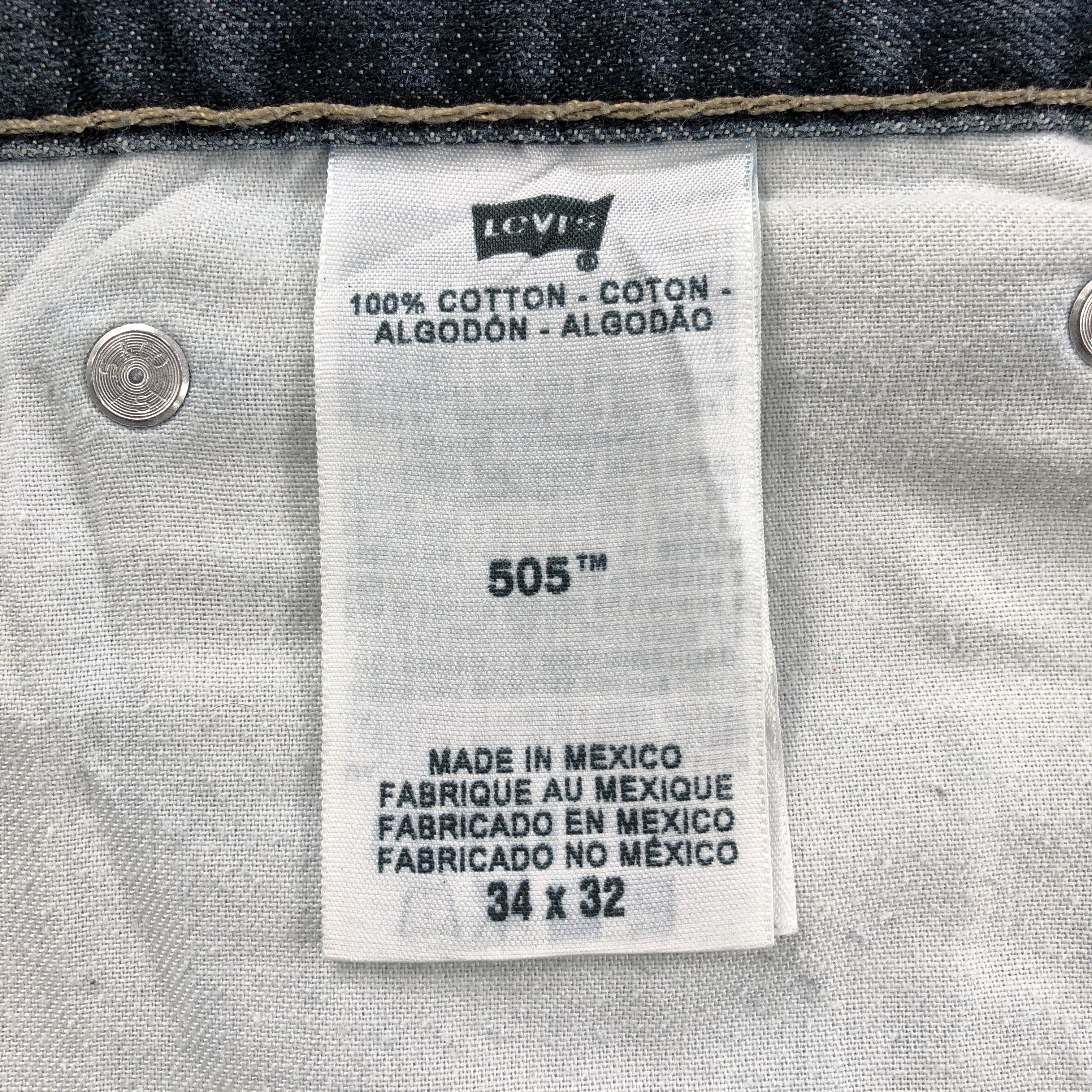 Levi's × Vintage Vintage Levis 505 Earth Tone Jeans-JM1750 Size US 35 - 8 Thumbnail