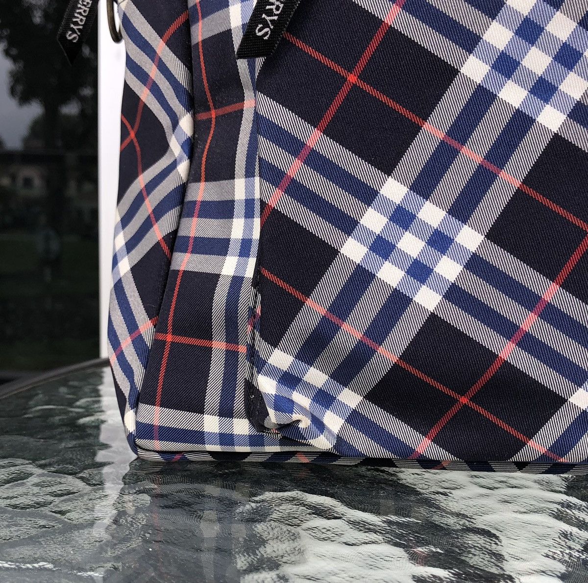 Burberry Vintages BURBERRYS Blue Novachecks Business Document Bag Size ONE SIZE - 9 Thumbnail