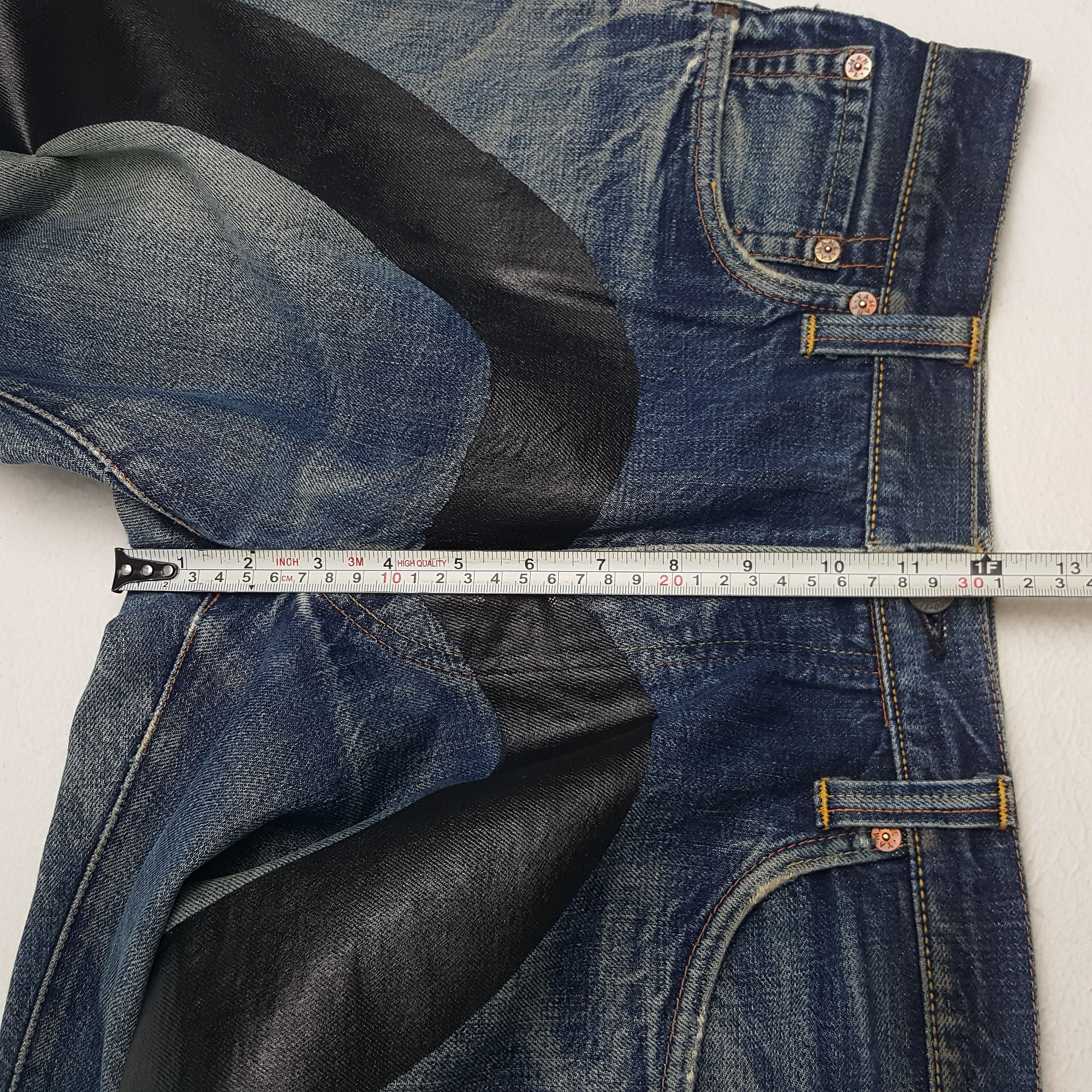 Evisu × Japanese Brand Vintage Evisu Japan Selvedge Custom Daicock Denim Jeans Size US 29 - 8 Thumbnail