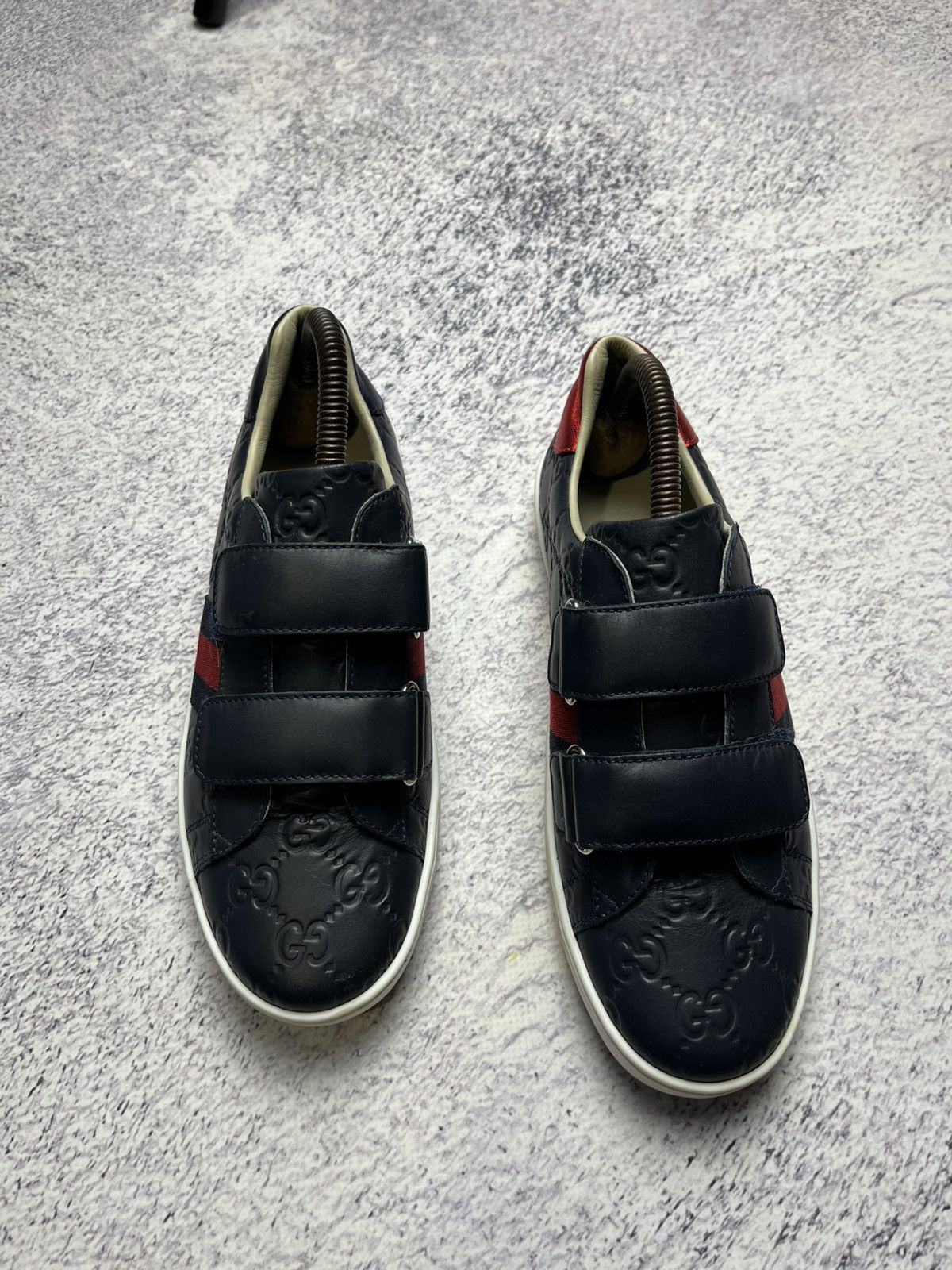 Gucci Vintage Gucci Leather Sneaker Y2K Rare Luxury 455496 Size US 6.5 / EU 39-40 - 8 Thumbnail