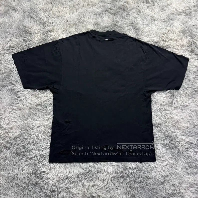 Balenciaga Balenciaga Double Hook Destruction Short Sleeve Size US XXS / EU 40 - 6 Thumbnail