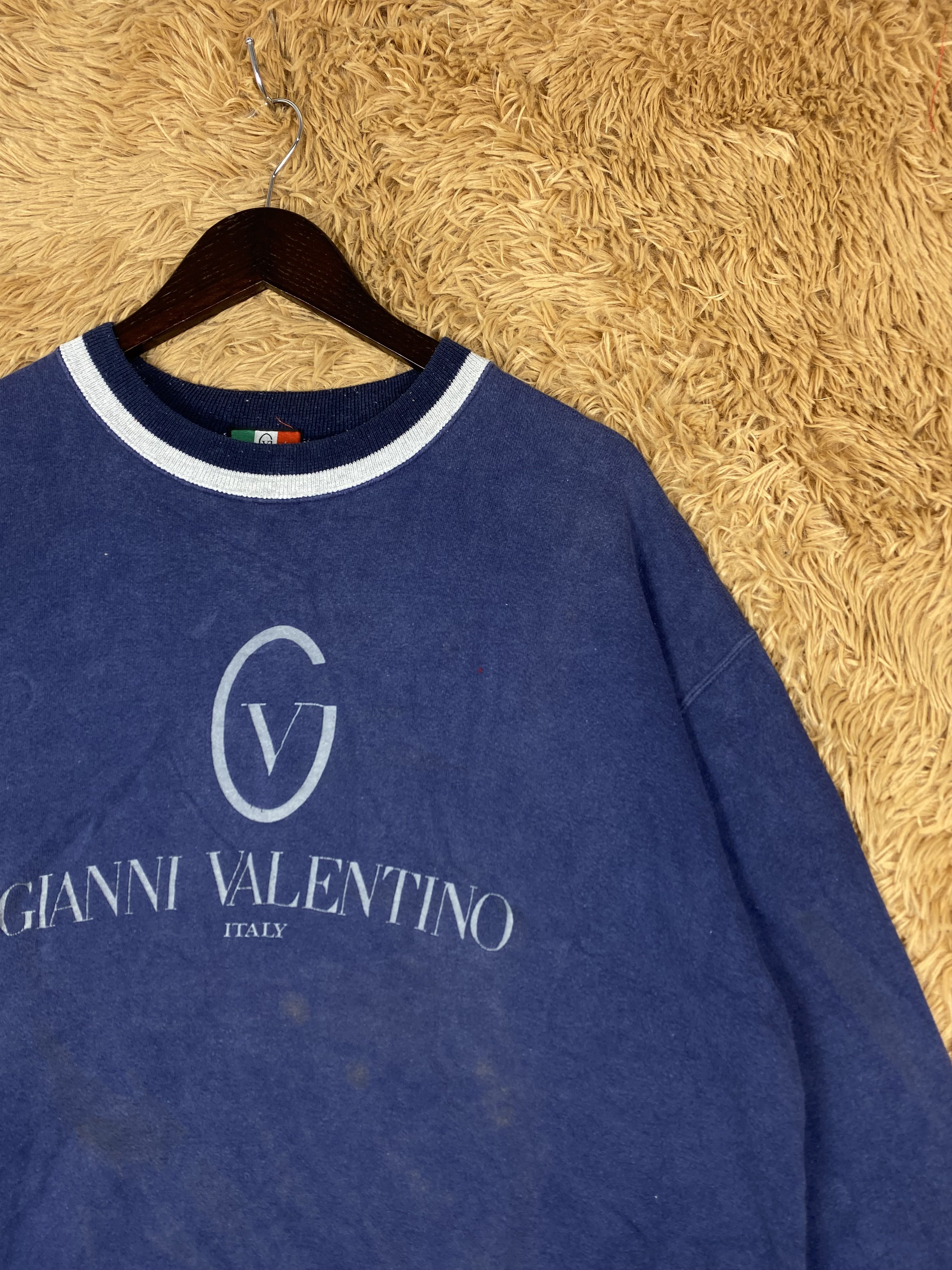 Gianni Valentino Vintage Gianni Valentino Sweatshirts DJ0880 Size US L / EU 52-54 / 3 - 3 Thumbnail