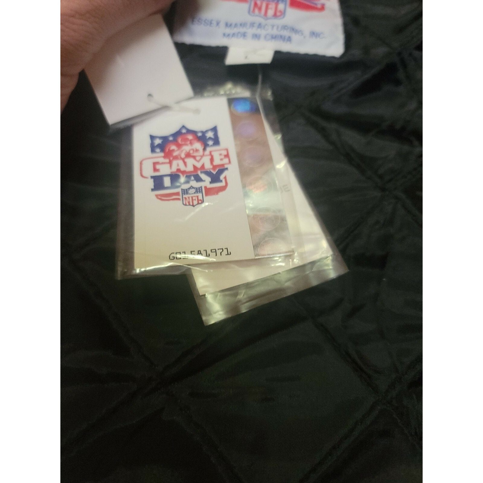 NFL VTG NFL Carolina Panthers Game Day Jacket Sz L ESSEX MFG Size US L / EU 52-54 / 3 - 6 Thumbnail