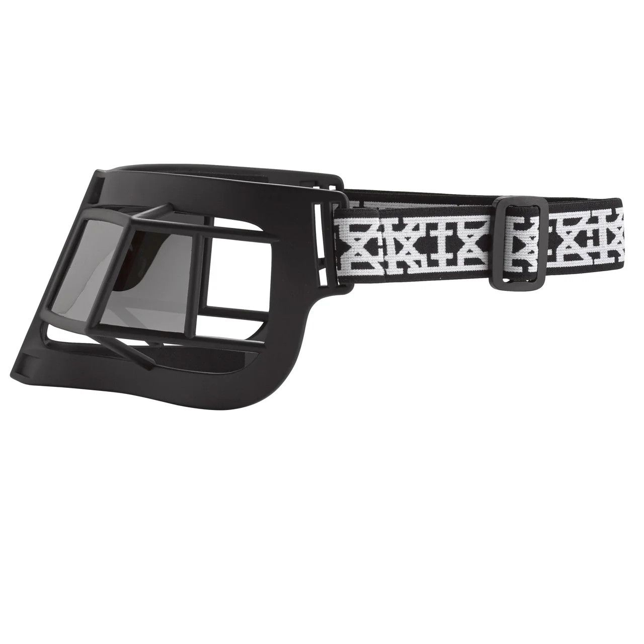KTZ × Vintage KTZ Sunglasses Shield Mask Matte Black and Silver Size ONE SIZE - 8 Thumbnail